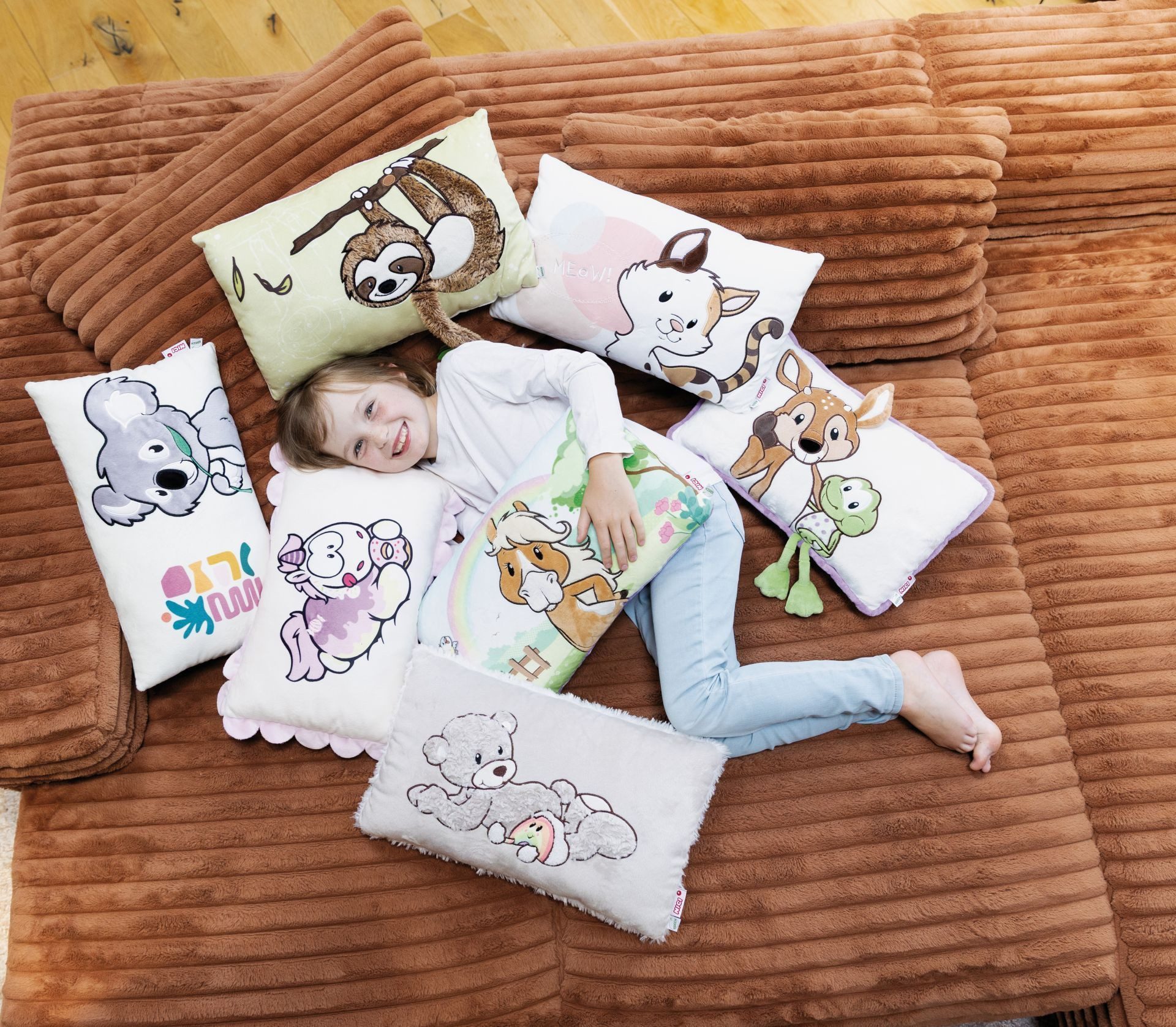 Nici Dekokissen Nici 61728 Kissen Koala rechteckig 43x25cm GREEN