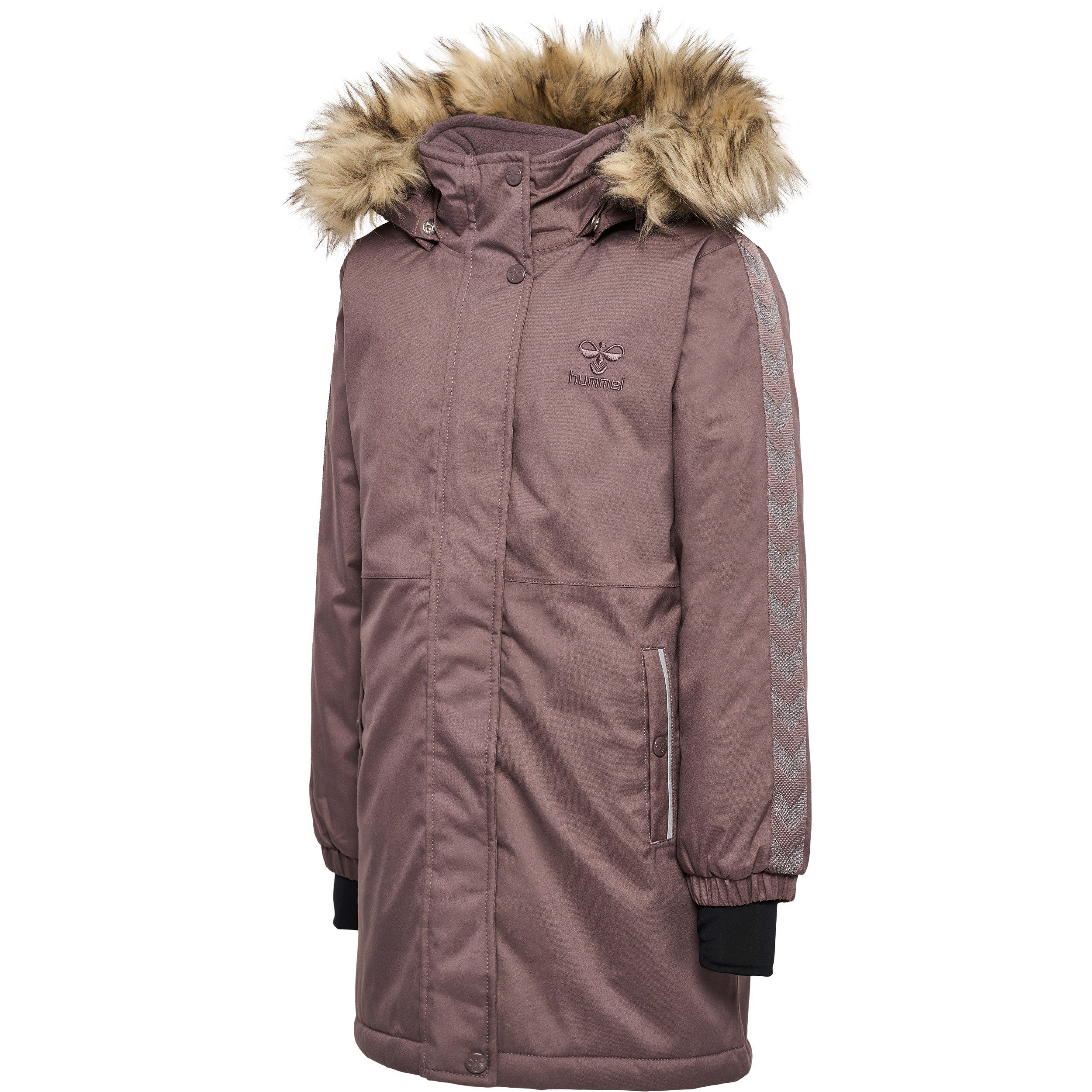 hummel Outdoorjacke hmlLEAF - für Kinder Lila TEX COAT