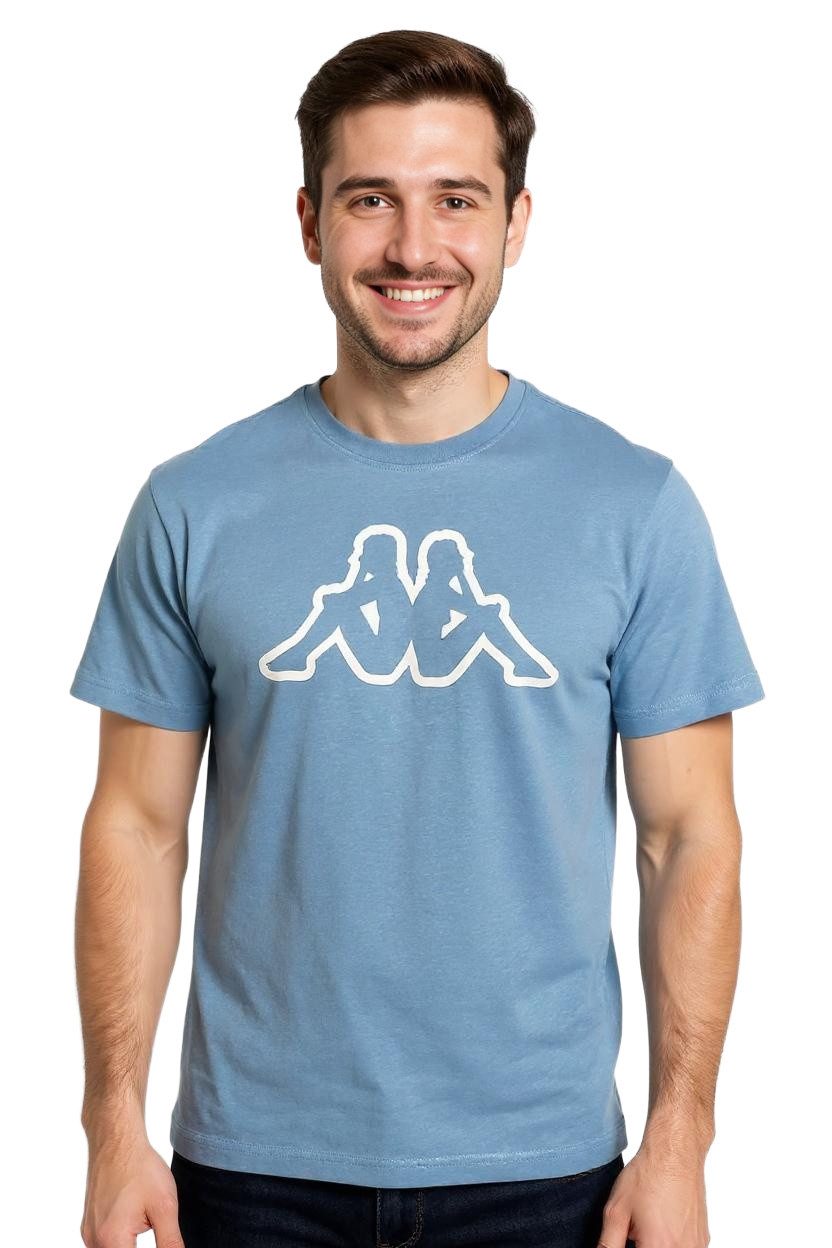 Kappa Print-Shirt Kappa T-Shirt Logo Cromen günstig online kaufen