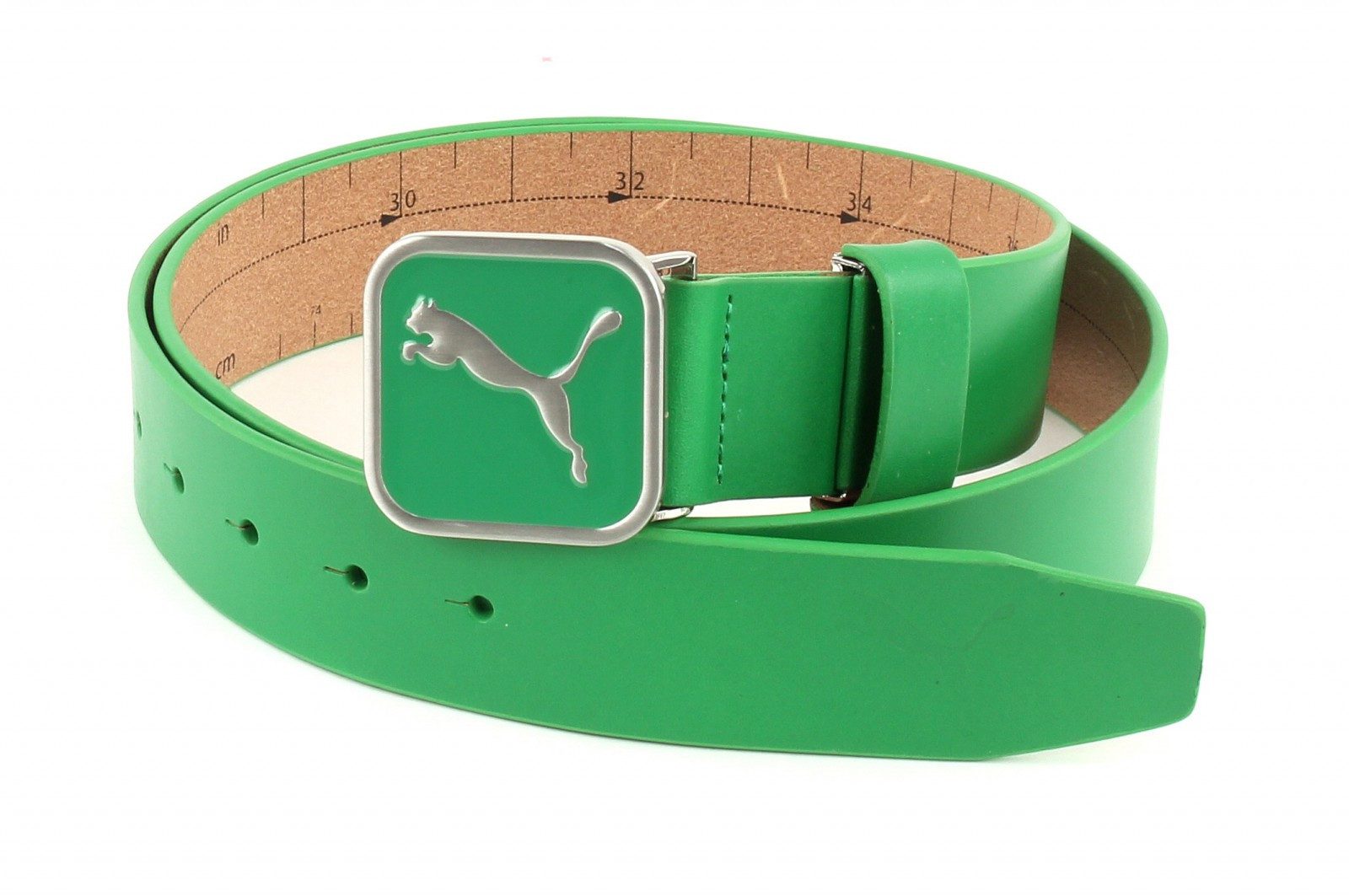 PUMA Ledergürtel Cut-To-Length Square Belt aus echtem Leder