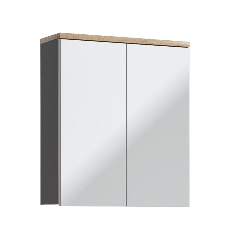 Lomadox Badmöbel-Set SOLNA-56, (Spar-Set, 5-St), grau günstig online kaufen