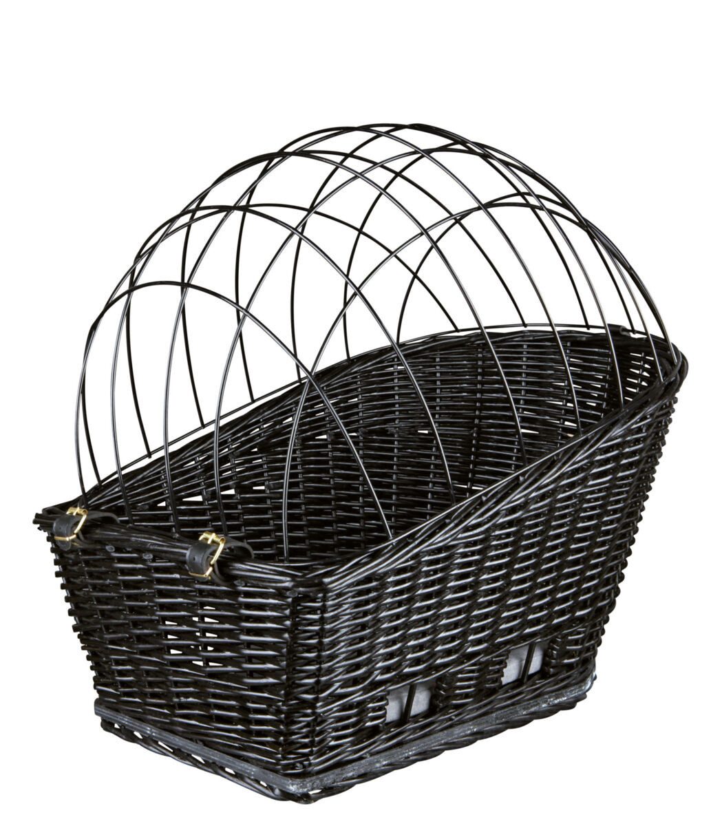 TRIXIE Tierfahrradkorb Fahrradkorb für Gepäckträger - schwarz - 35 × 49 × 5 günstig online kaufen