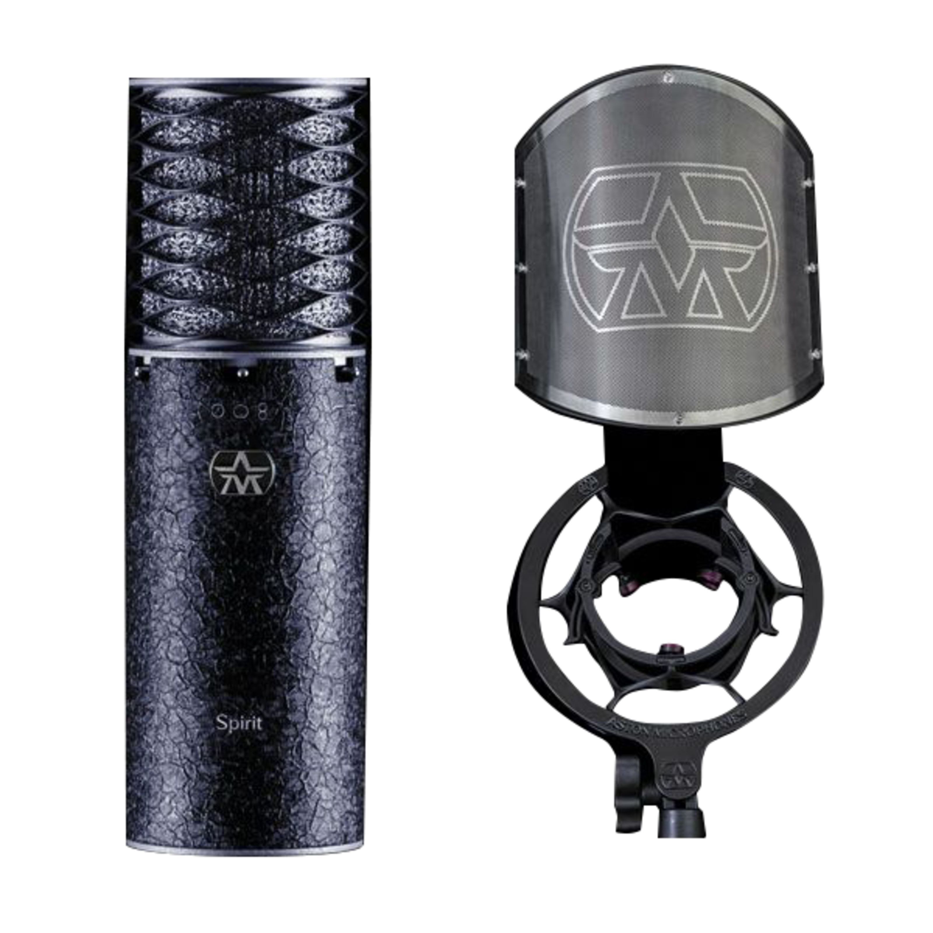 Aston Microphones Mikrofon, Spirit Black Bundle - Kondensatormikrofon