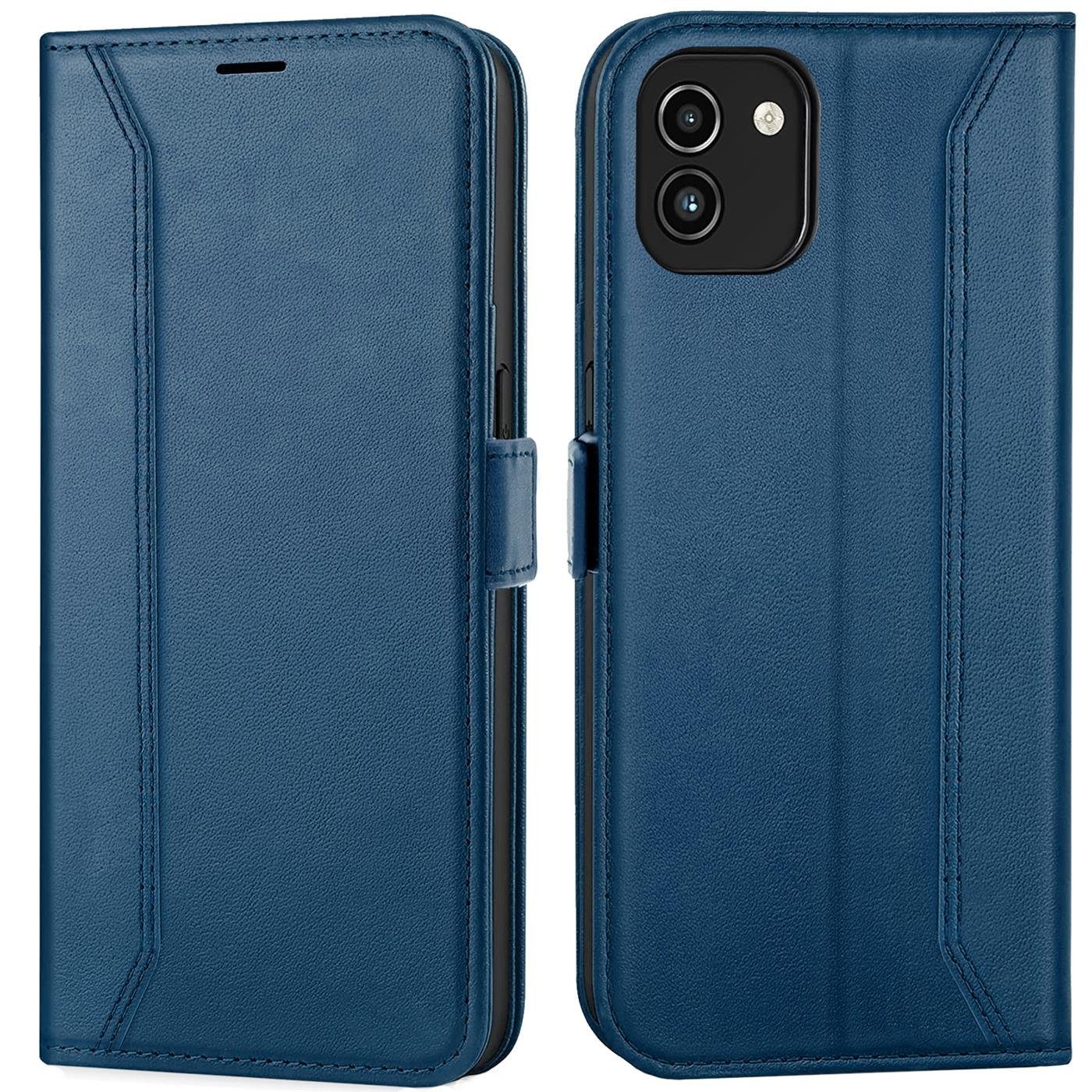 CoolGadget Handyhülle Book Case Elegance Tasche für Samsung Galaxy A03 ...