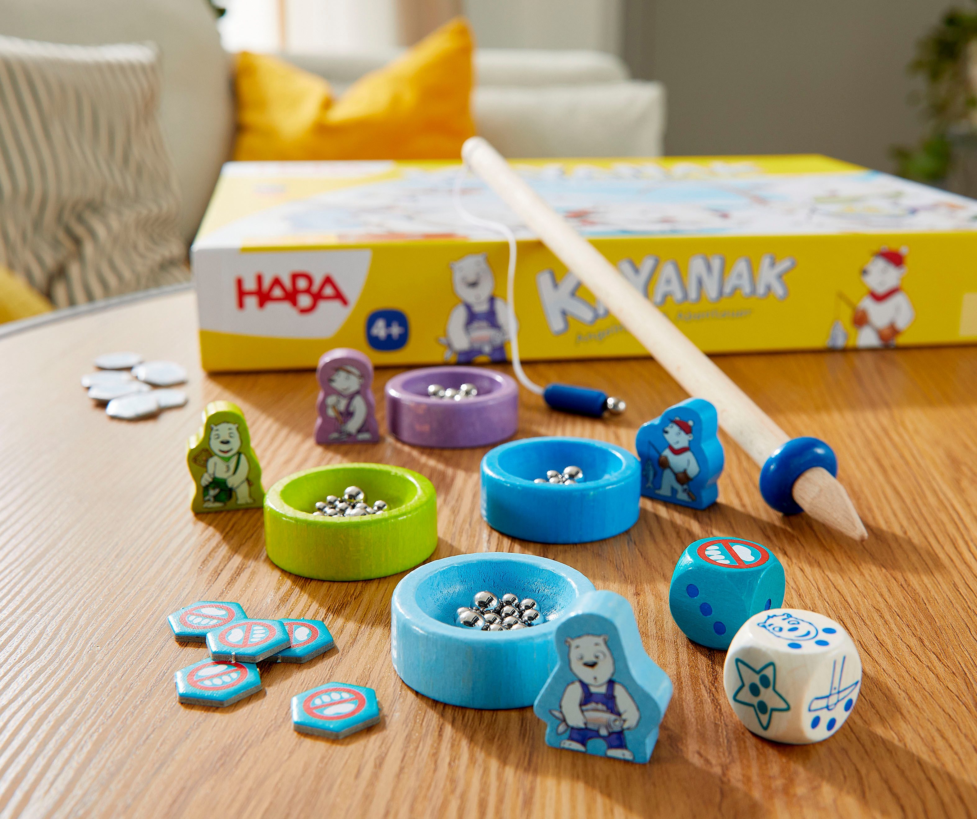 Haba Spiel Kayanak - Angeln, Eis und Abenteuer