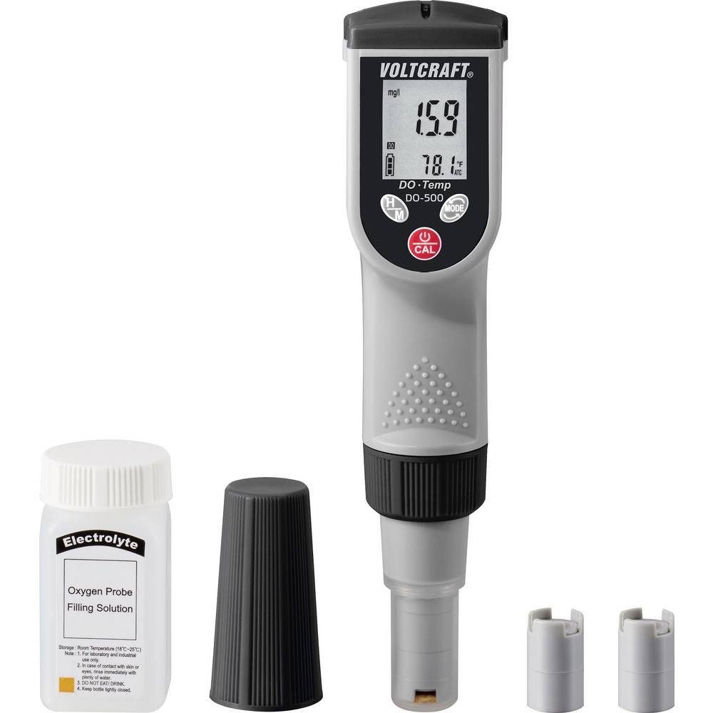 VOLTCRAFT Wasserzähler Messgerät für gelösten Sauerstoff VC-8813805