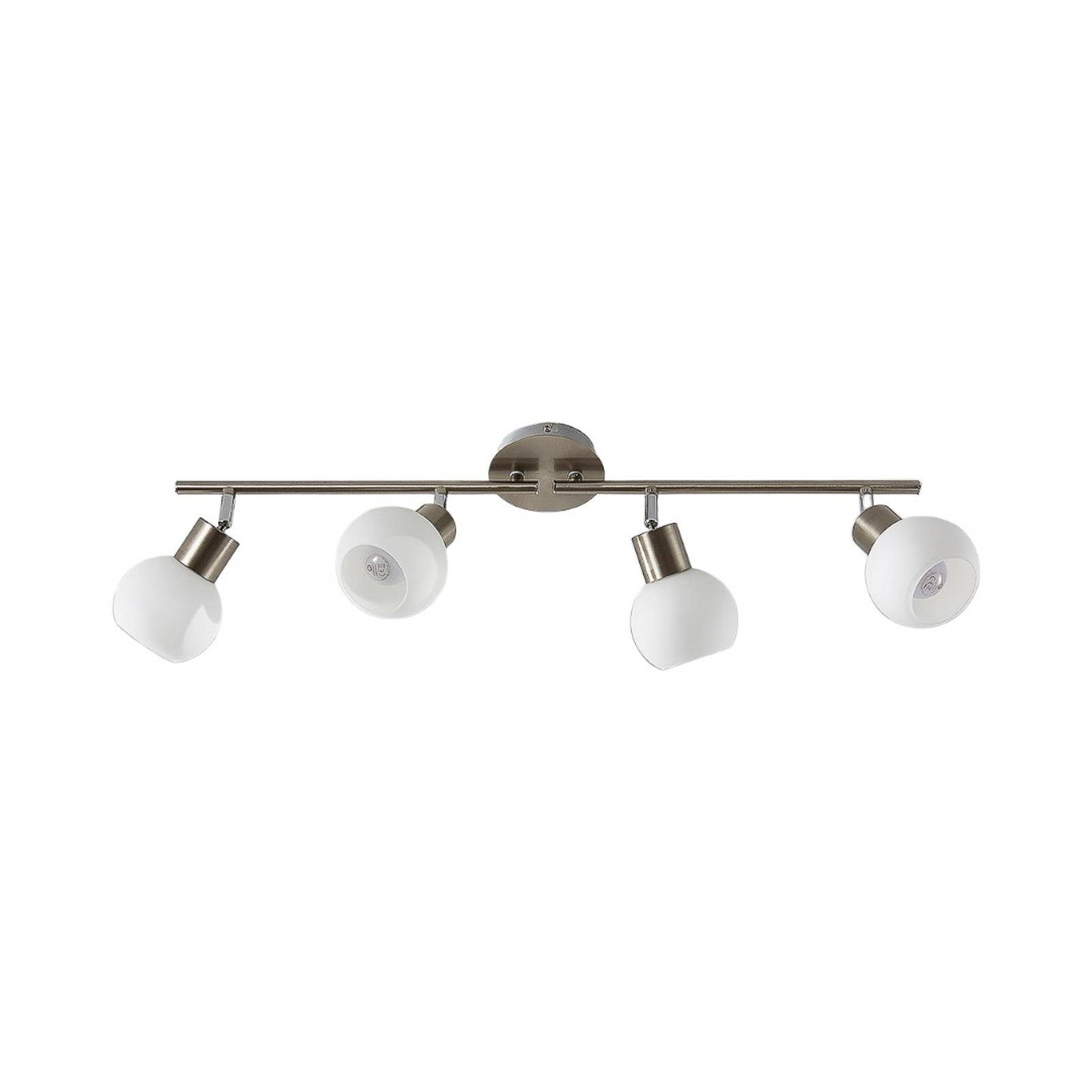 Lindby Deckenleuchten Elaina, Metall, Alu IP20, 4 x 4,5 W LED