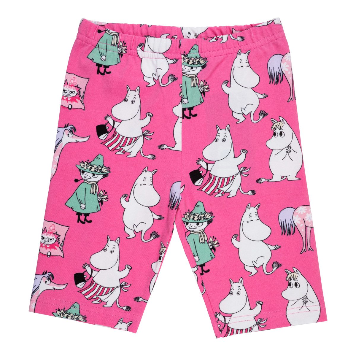 Moomin by Martinex Radlerhose Martinex Шорты Magenta mit Allover "Girl Gang" Print