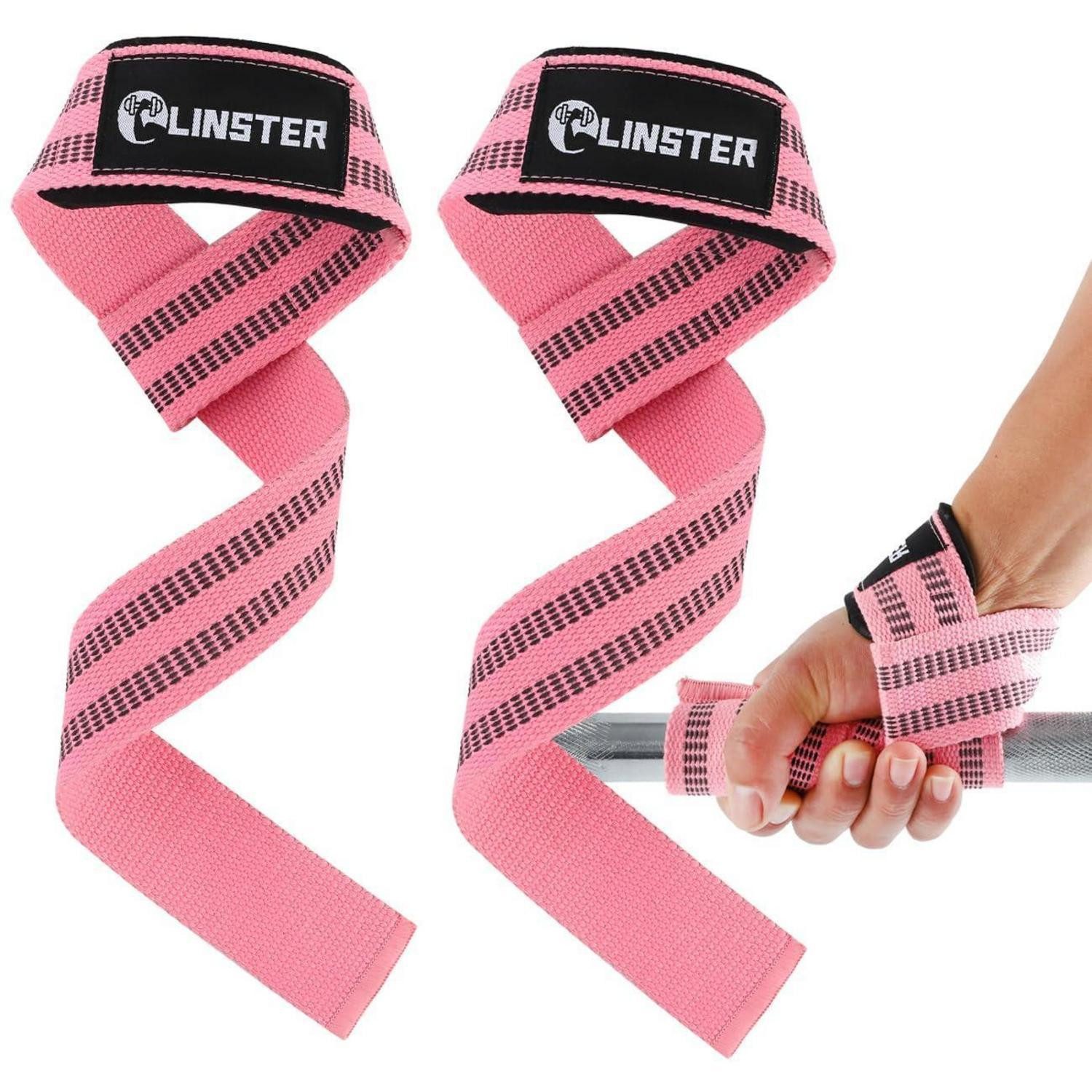 LuxusKollektion Zughilfe Zughilfen Krafttraining 61cm gepolstert Rosa