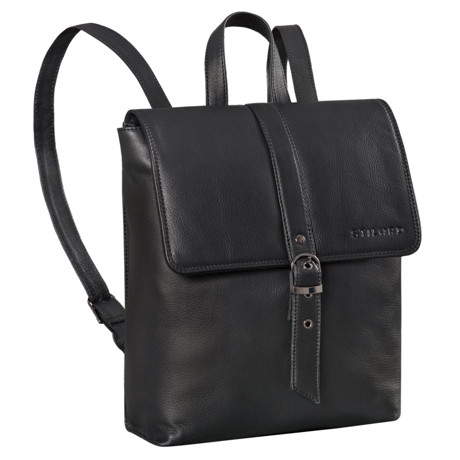 Cityrucksack "Mathilda" Damen Daypack Lederrucksack