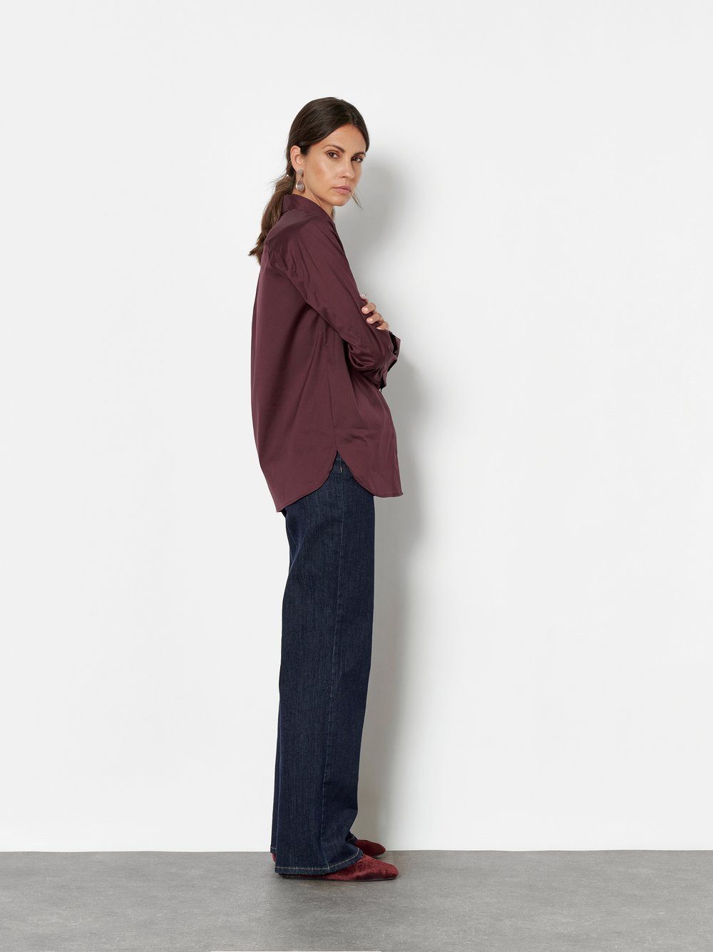 TONI High-waist-Jeans Liv New Wide mit Stretch