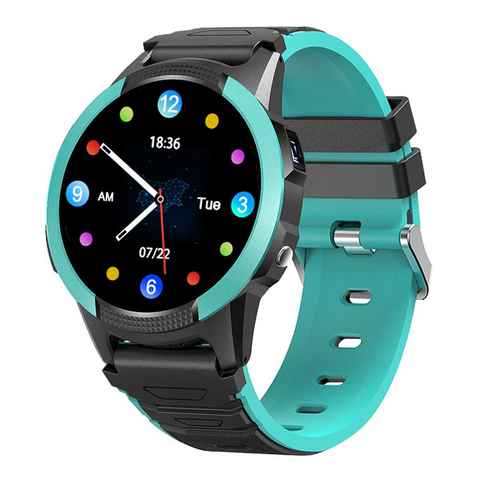 SaveFamily Slim Kindersmartwatch Smartwatch (3,25 cm/1,28 Zoll), inkl. magnetisches Ladekabel