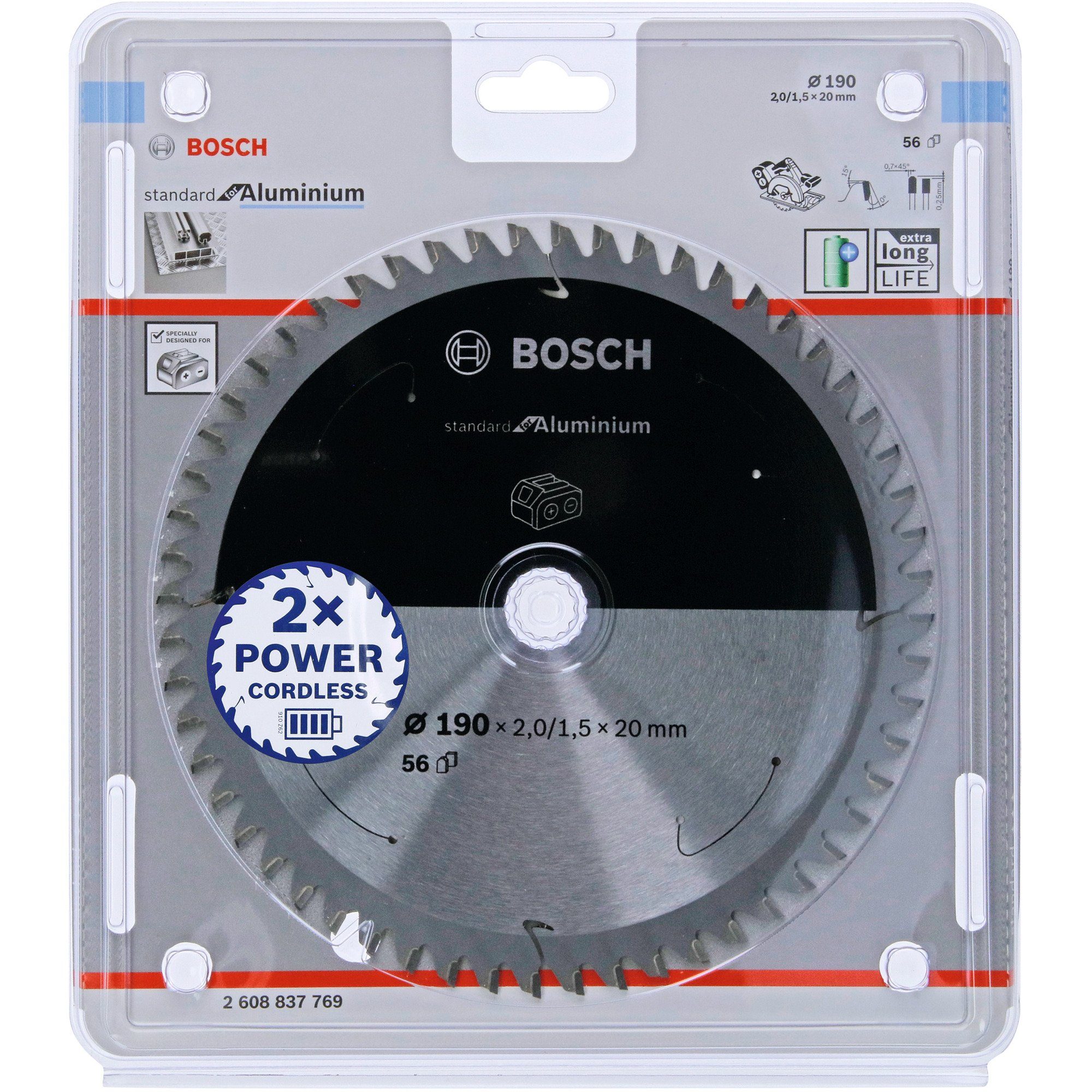 BOSCH Sägeblatt Bosch Professional Kreissägeblatt Standard for