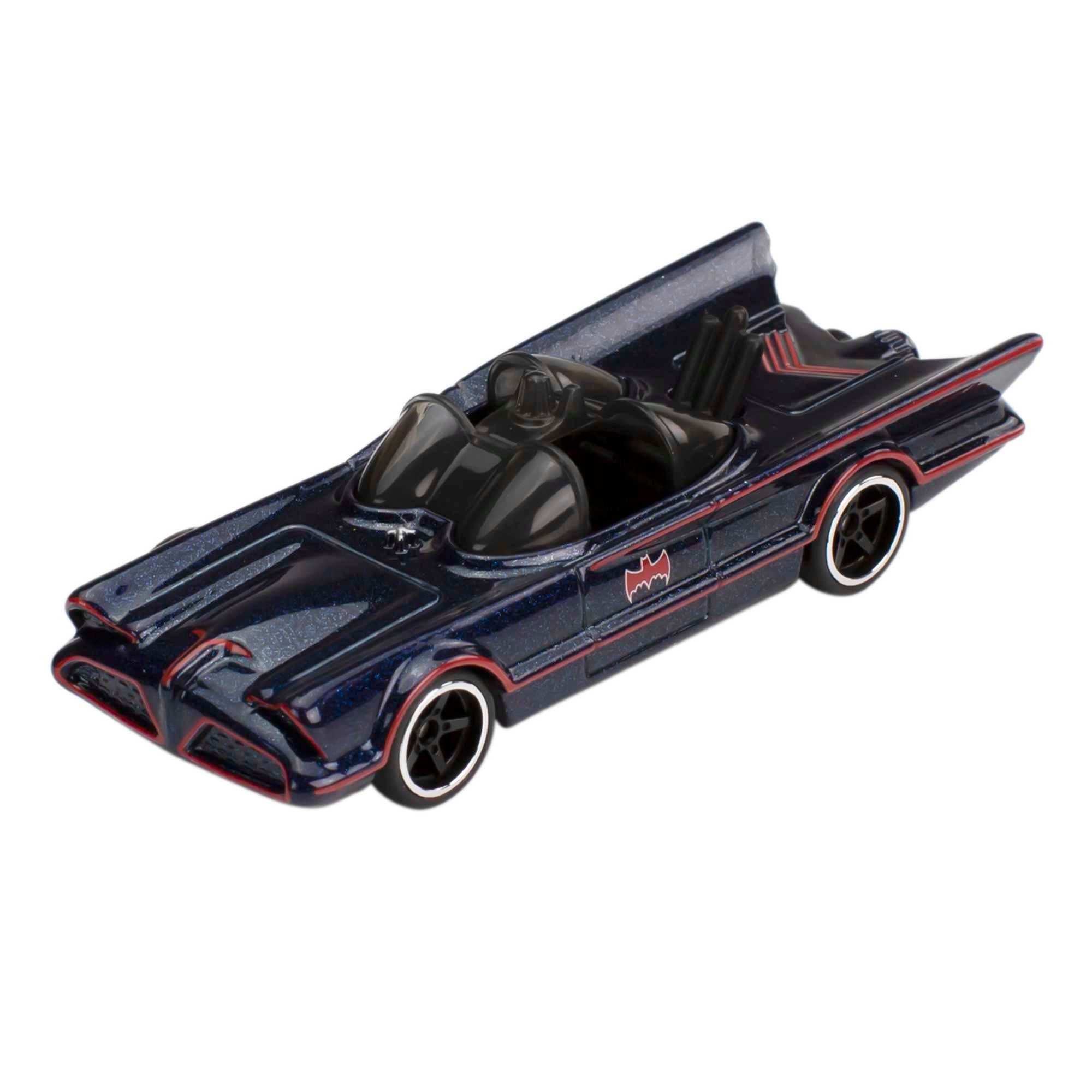 Hot Wheels Spielzeug-Auto Verpackung), für schön - (Fahrzeugset, Batman-Autos, Sammler in Spielzeugautos Batman 5-tlg., deignter Fahrzeuge Batmobil-Modelle 5er-Pack