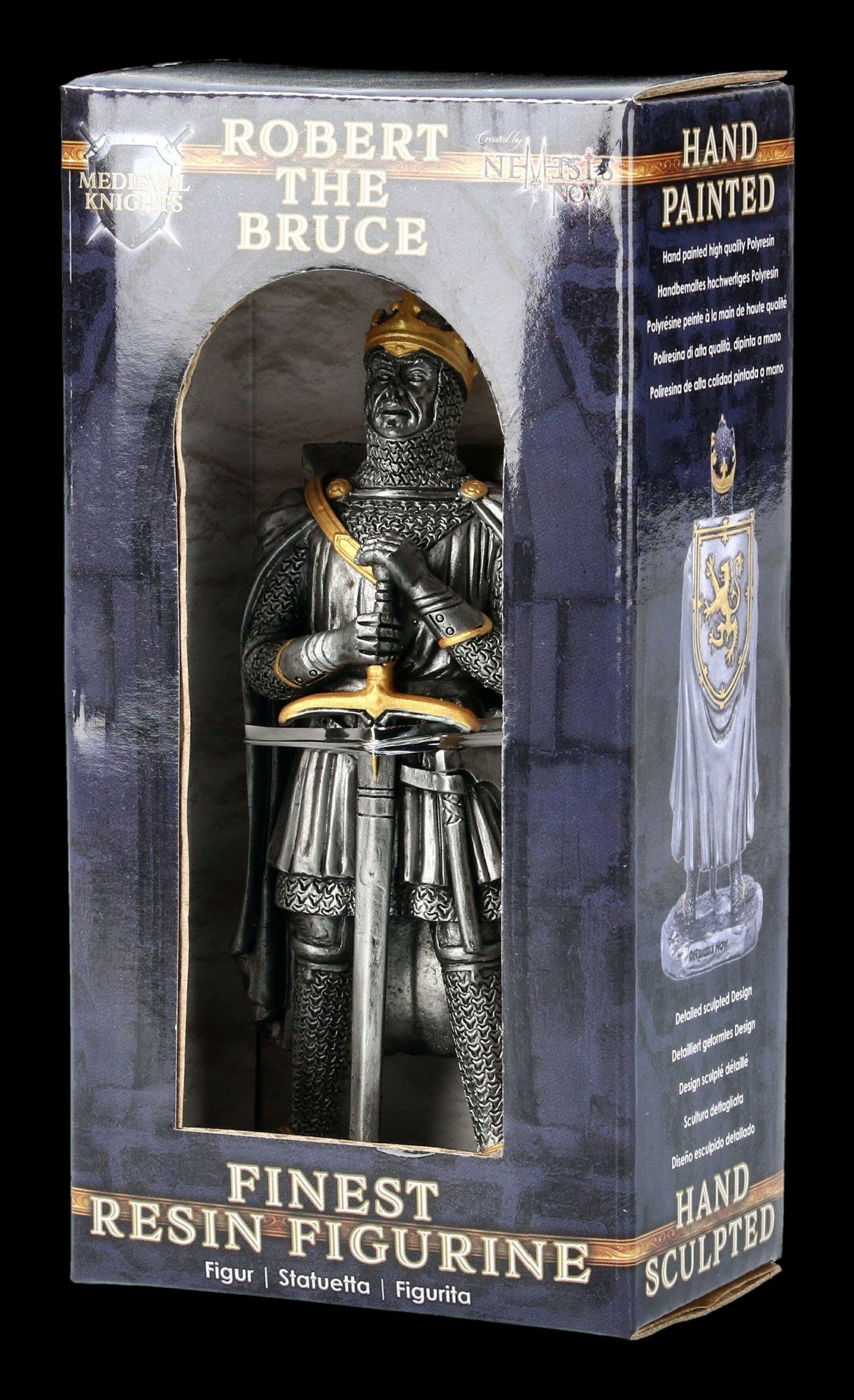 Figuren Shop GmbH Dekofigur Robert the Bruce Figur - König von Schottland - Nemesis Now