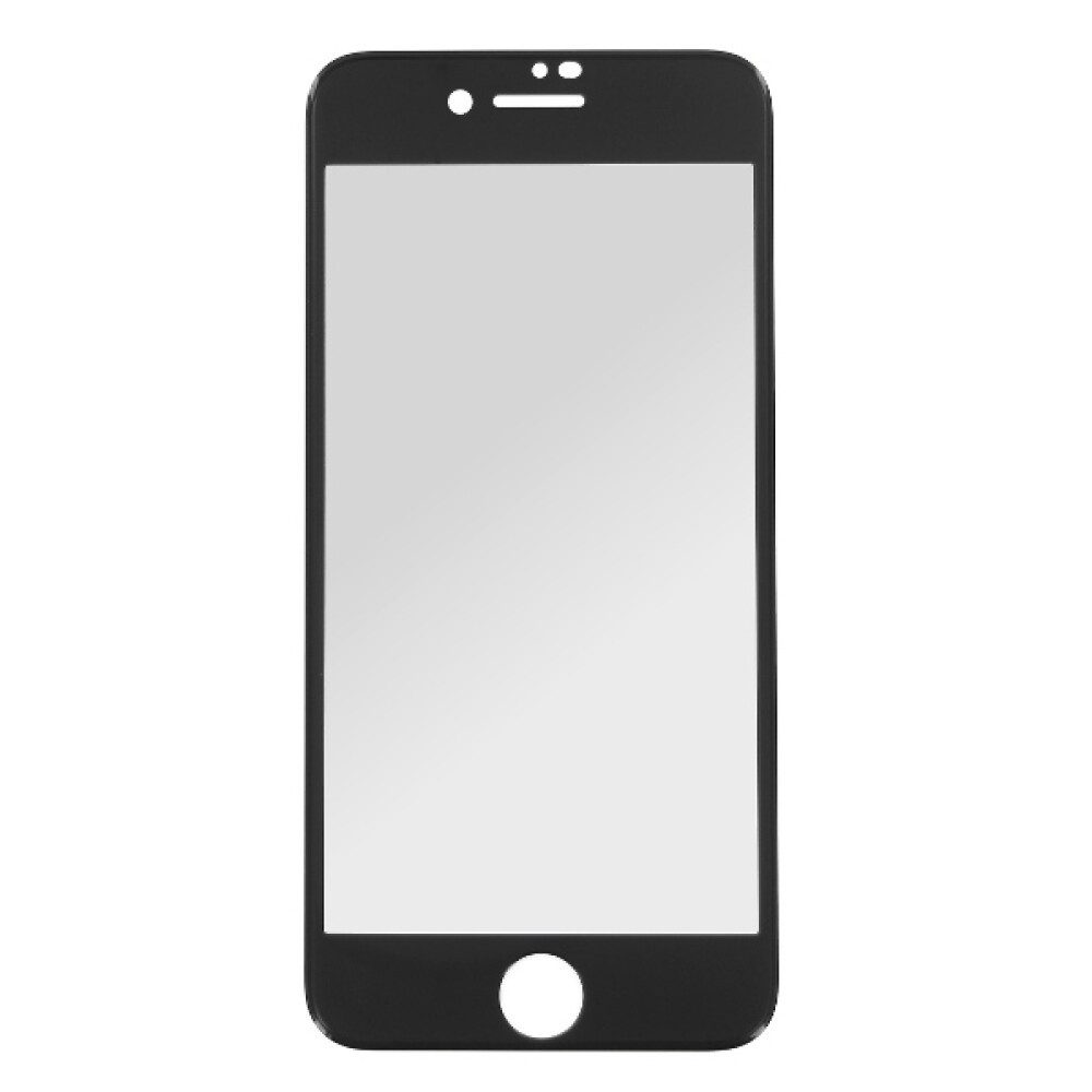 Displayschutzfolie Panzerfolie 3D Blickschutz für iPhone 7 Plus 8 Plus Schwarz