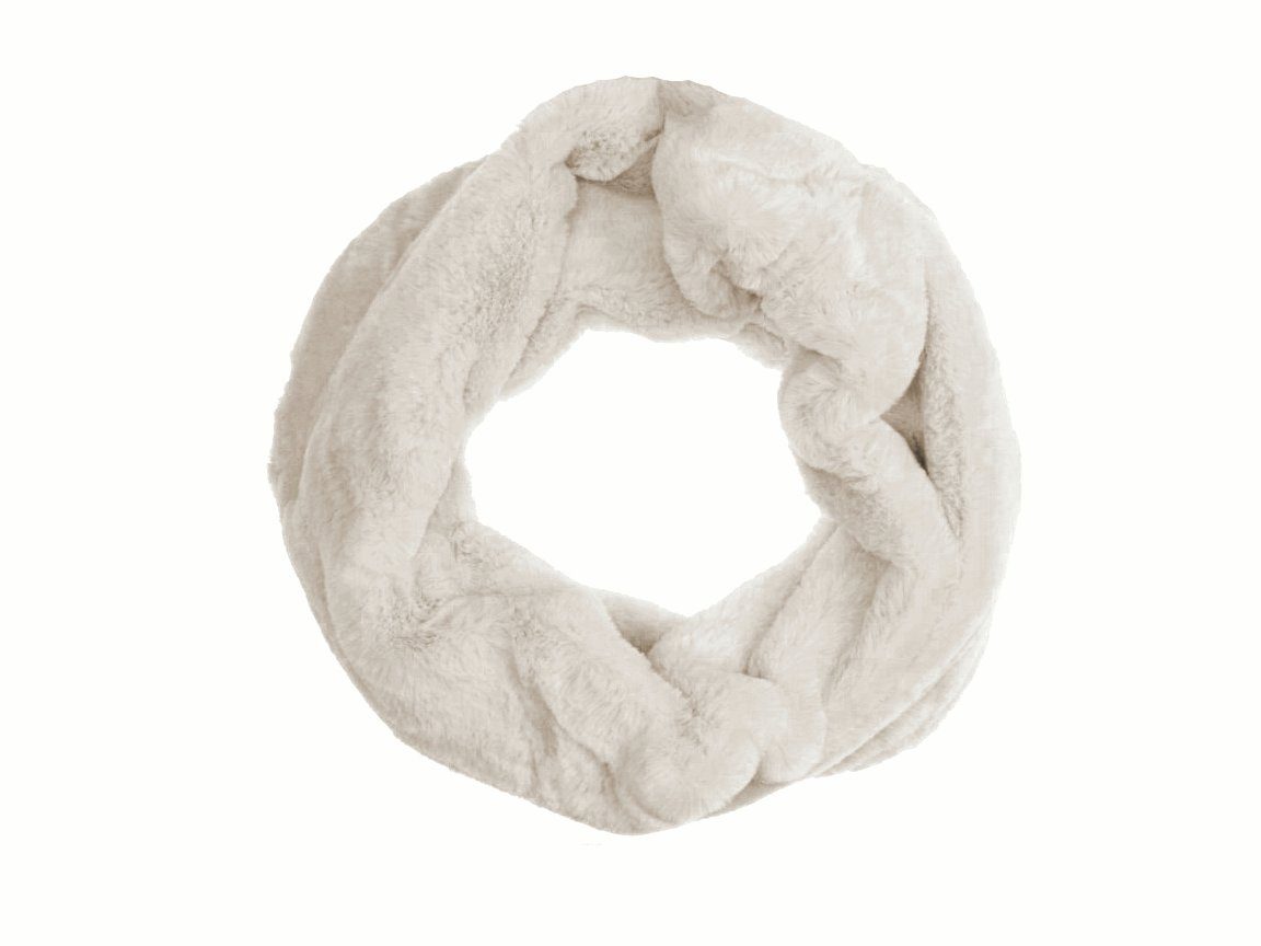 Antonio Schal Loop Schal Damen » Teddy Winterschal Kunstpelz, (Kein Set, 1-St. Einzelner Schal), » dicker Winterschal » Damenschal warm & weich