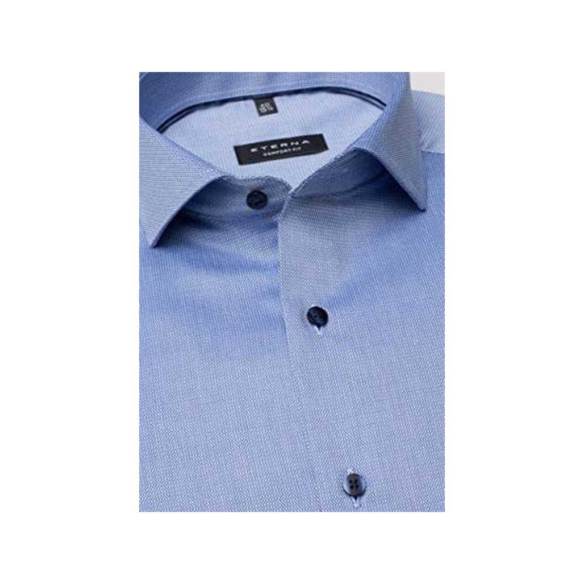 Eterna keine (1-tlg., comfort Angabe) fit Businesshemd blau