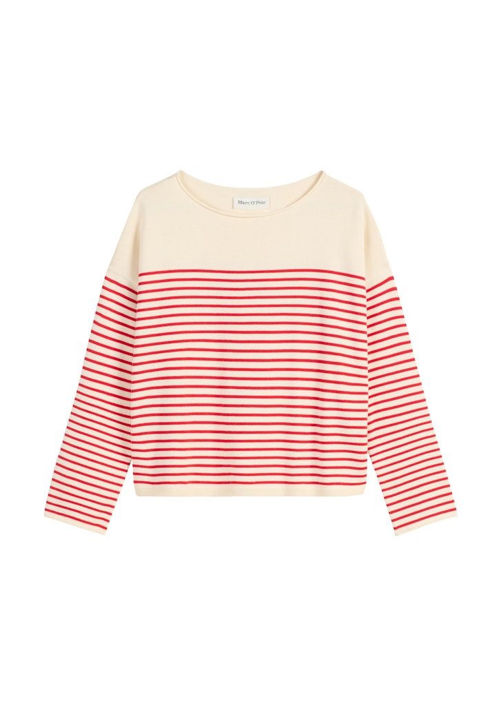 Marc O'Polo Wollpullover Marc O' Polo Women / Da.Strick / Pullover, longsleeve, boat neck, st