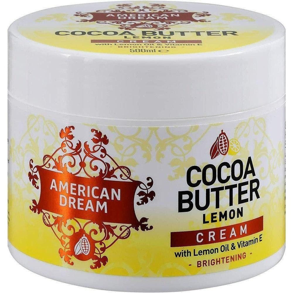 American Dream Körpercreme American Dream Cocoa Butter Lemon Cream 500 ml