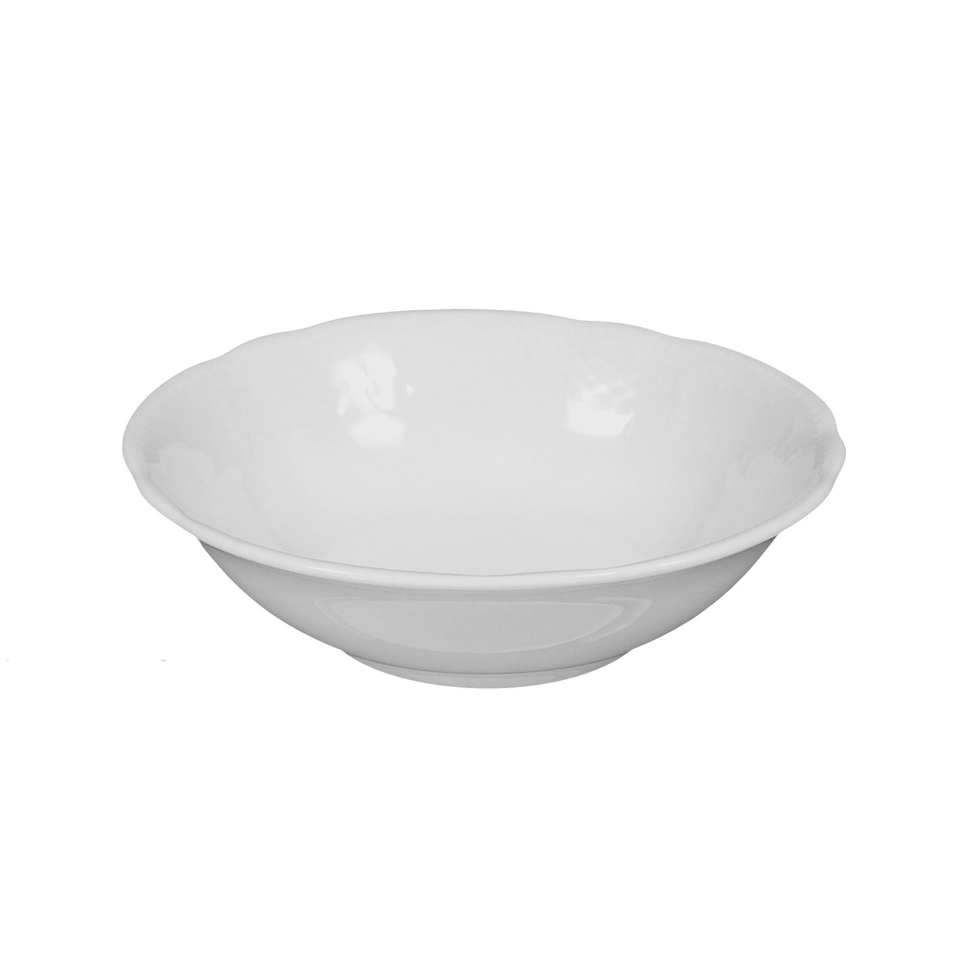Seltmann Weiden Geschirr-Set Salatschüssel rund 13 cm 6 Stück Salzburg weiss, Porzellan