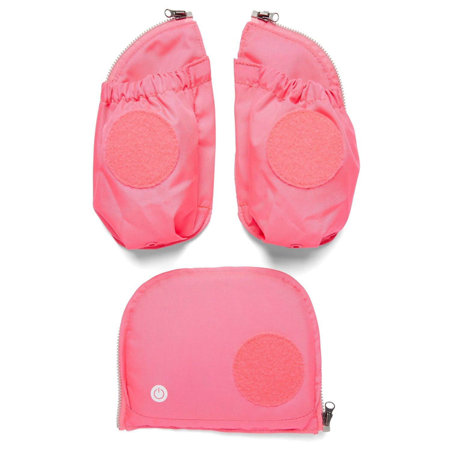 ergobag Ранцы Zubehör Pack/Cubo/Cubo Light/Wide Fluo LED - Seitentaschen Zip-Set