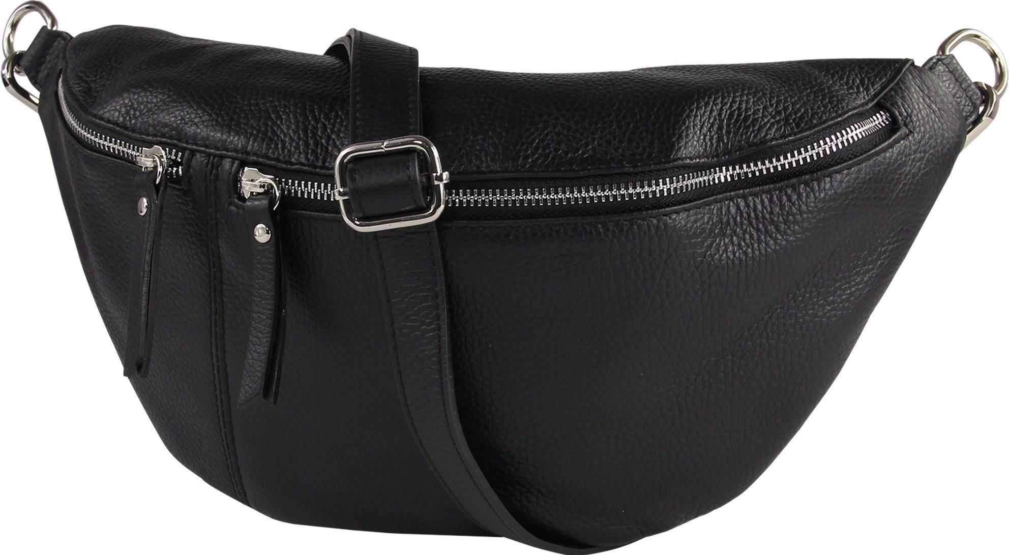 Gürteltasche Toscanto Tasche schwarz Gürteltasche sehr
