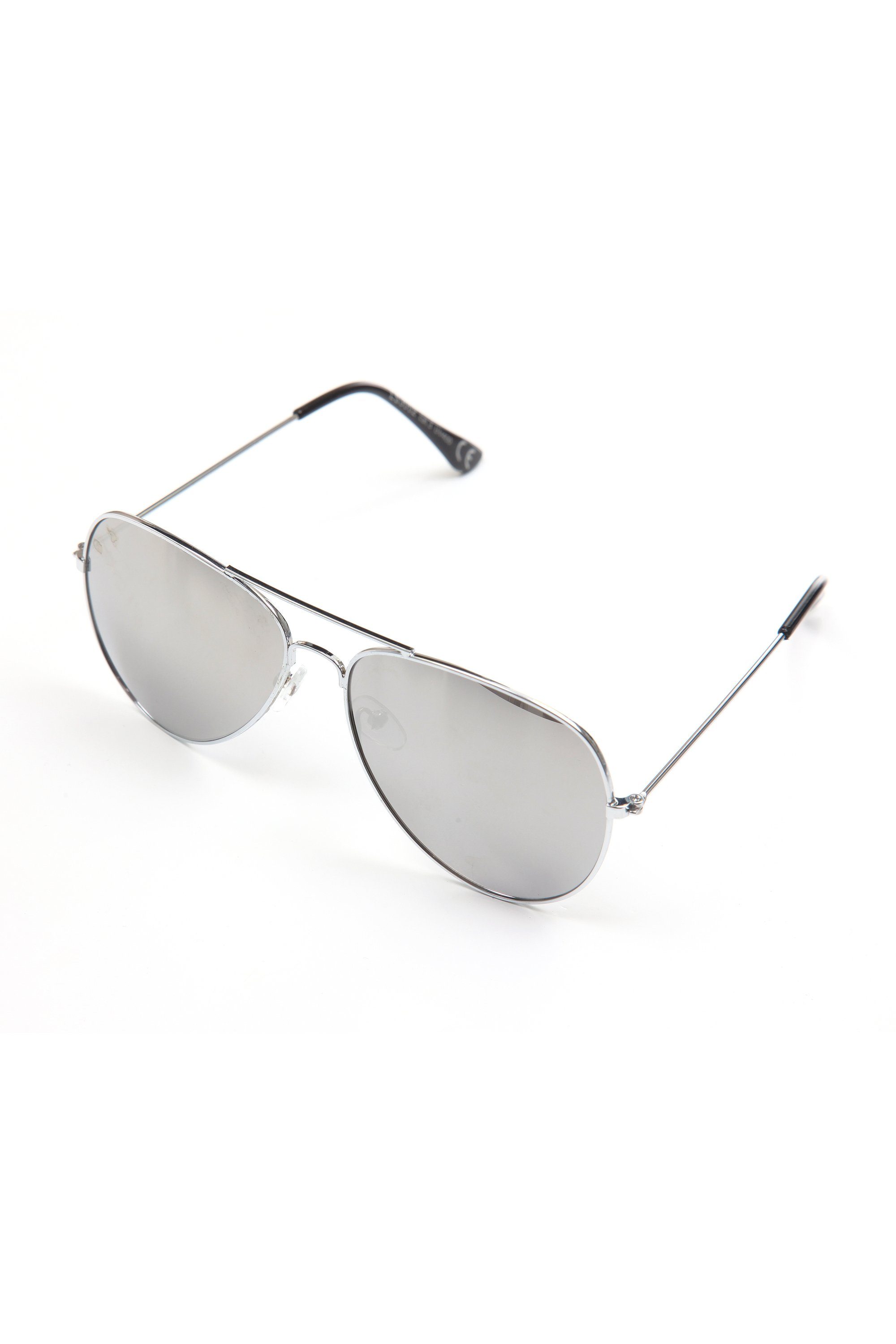 COLLEZIONE ALESSANDRO Sonnenbrille Texas zeitlose Form silbern