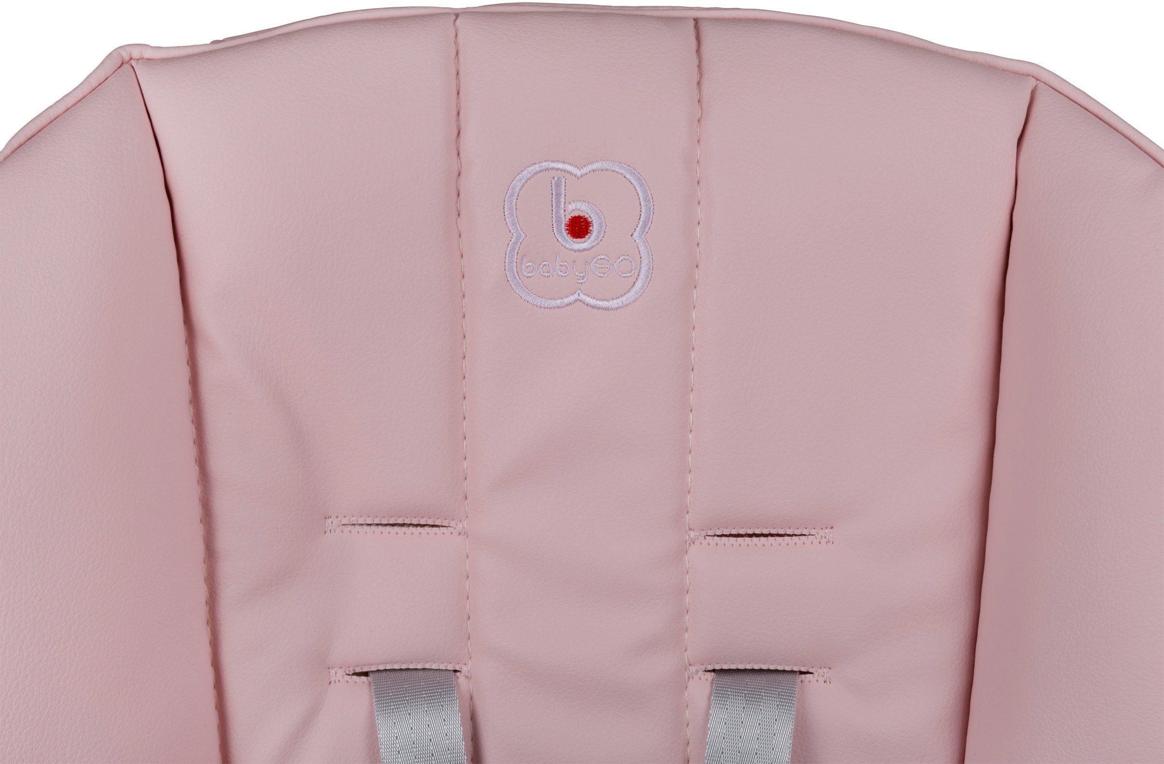 BabyGo Hochstuhl Divan, pink, platzsparend zusammenklappbar