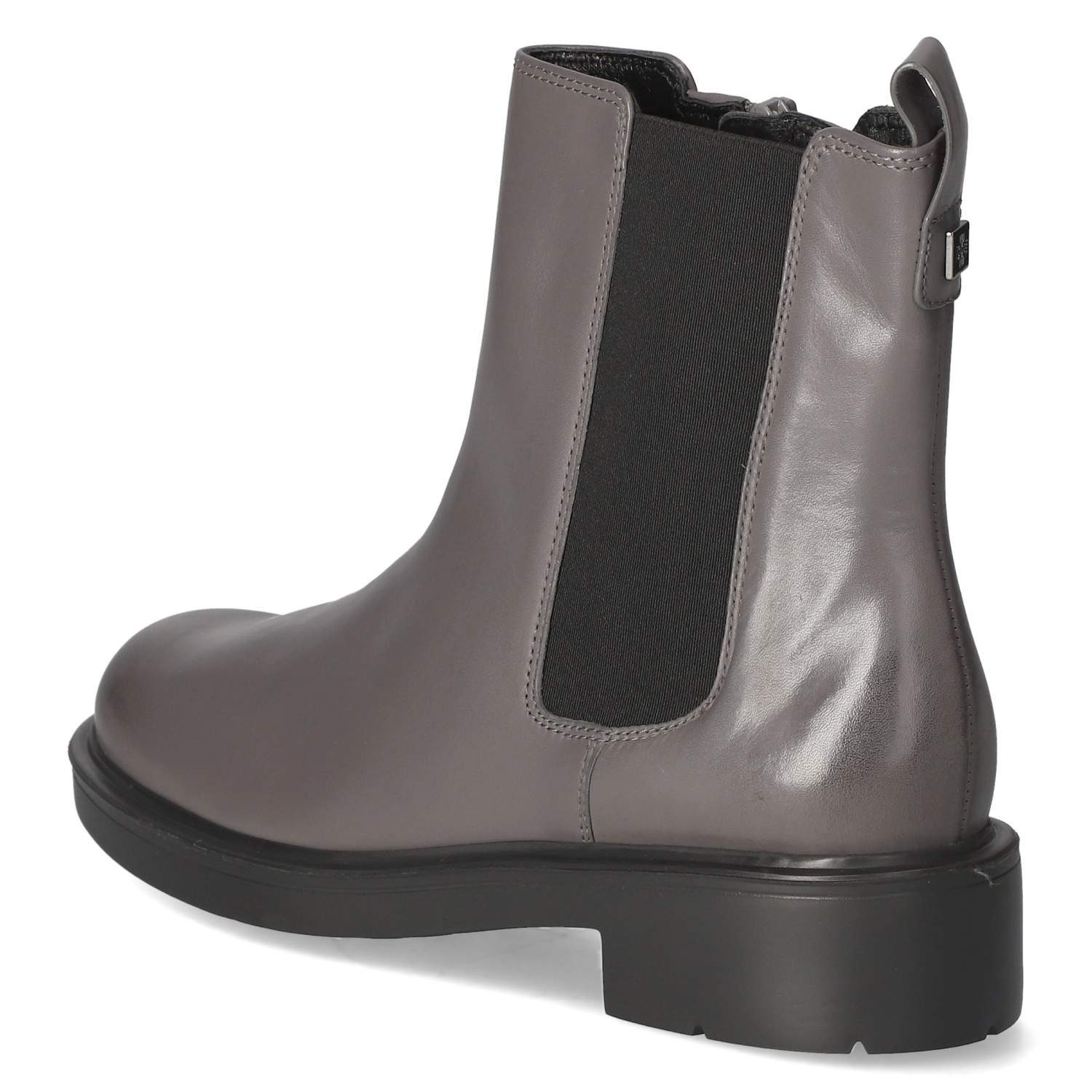 Högl Högl 010191369000 Damen Glattleder grey Schlupfstiefel