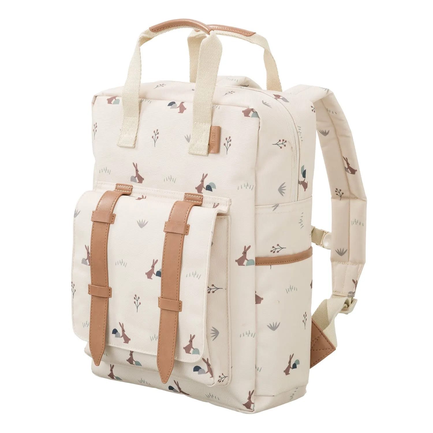 Boni-Shop Reiserucksack Fresk Rücksack - Grosse, 38x28x10 cm, Farbe: Kaninchen Sandmuschel