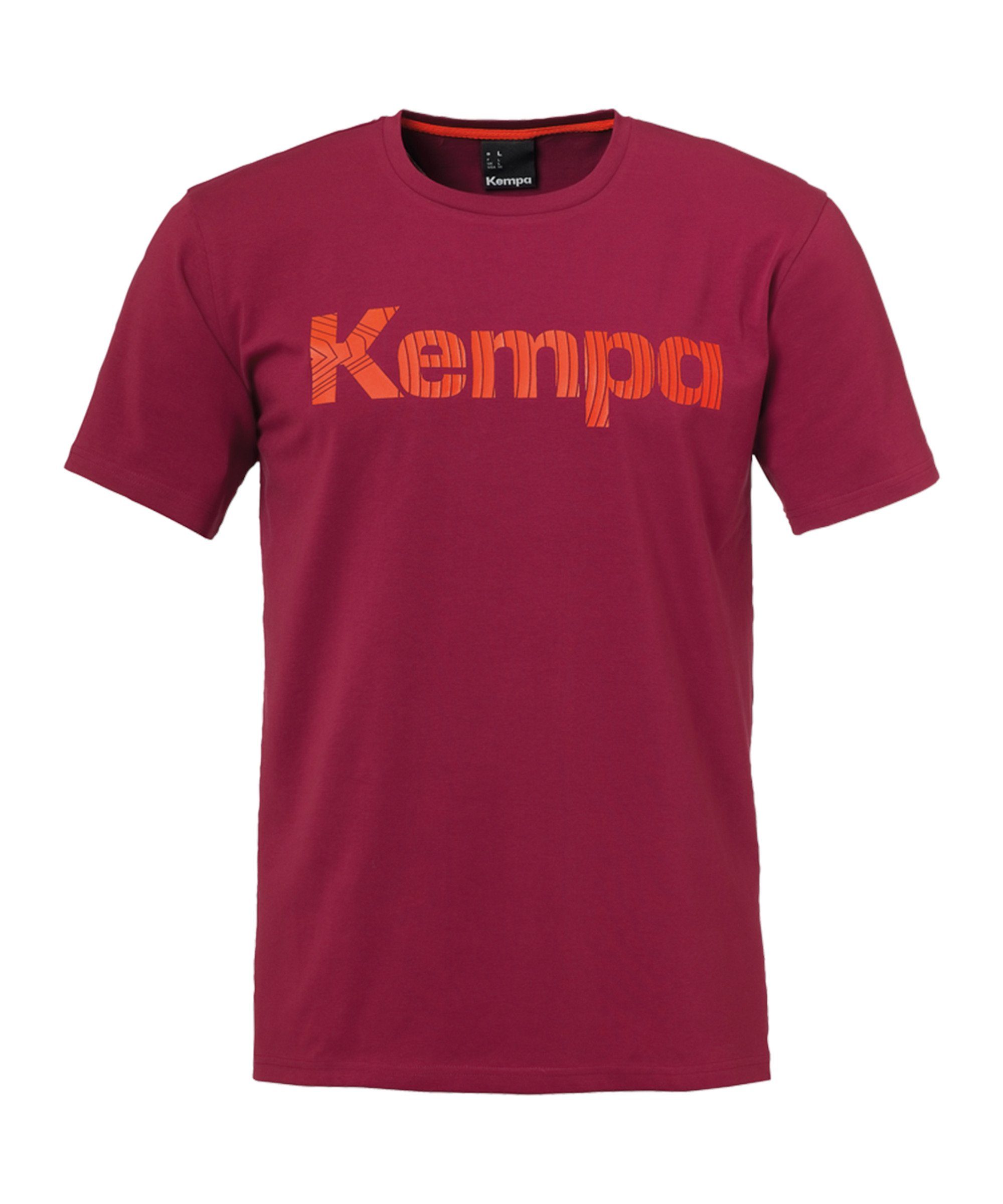 Graphic default T-Shirt rot uhlsport Kempa T-Shirt