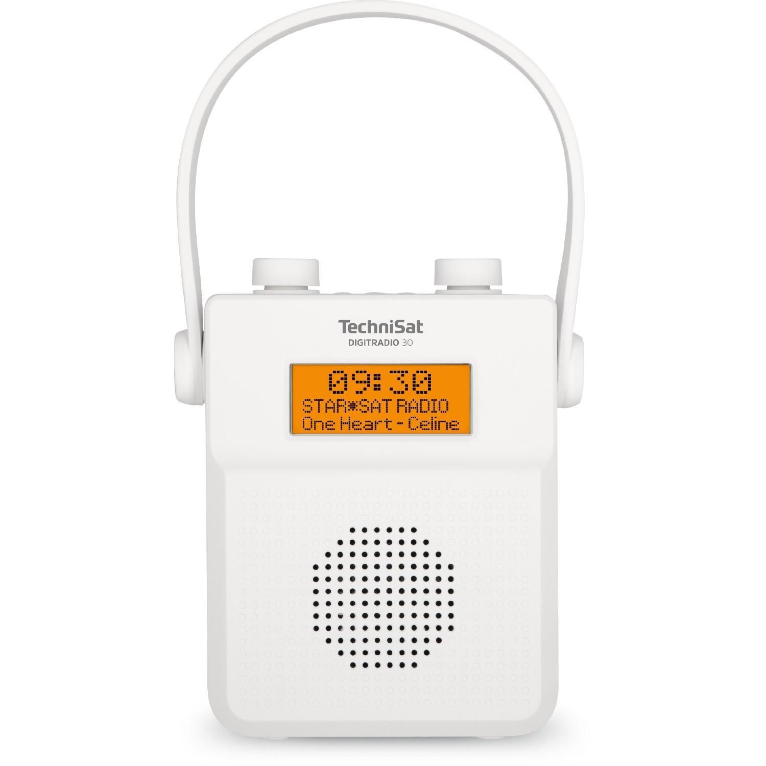 TechniSat »DIGITRADIO 30 DAB+ Digitalradio (Duschradio, Wasserdicht, DAB+,  Bluetooth, UKW, FM, RDS, LCD)« Retro-Radio online kaufen | OTTO