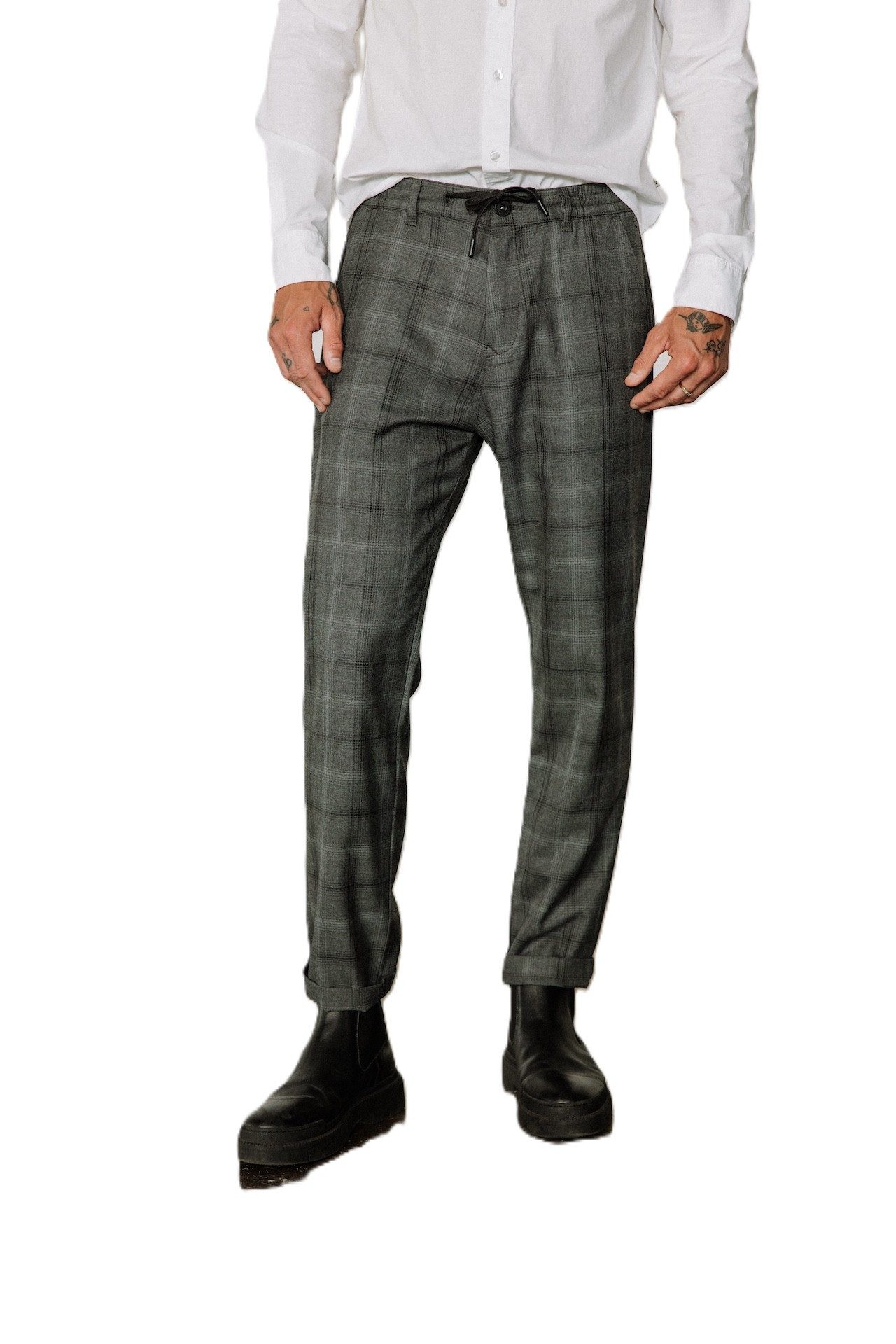 Freeman T. Porter Chinohose Derek Alias - Relaxed Fit Hose - Stoffhose - Businesshose