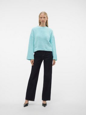 Vero Moda Strickpullover VMSANDRA LS O-NECK PULLOVER BOO