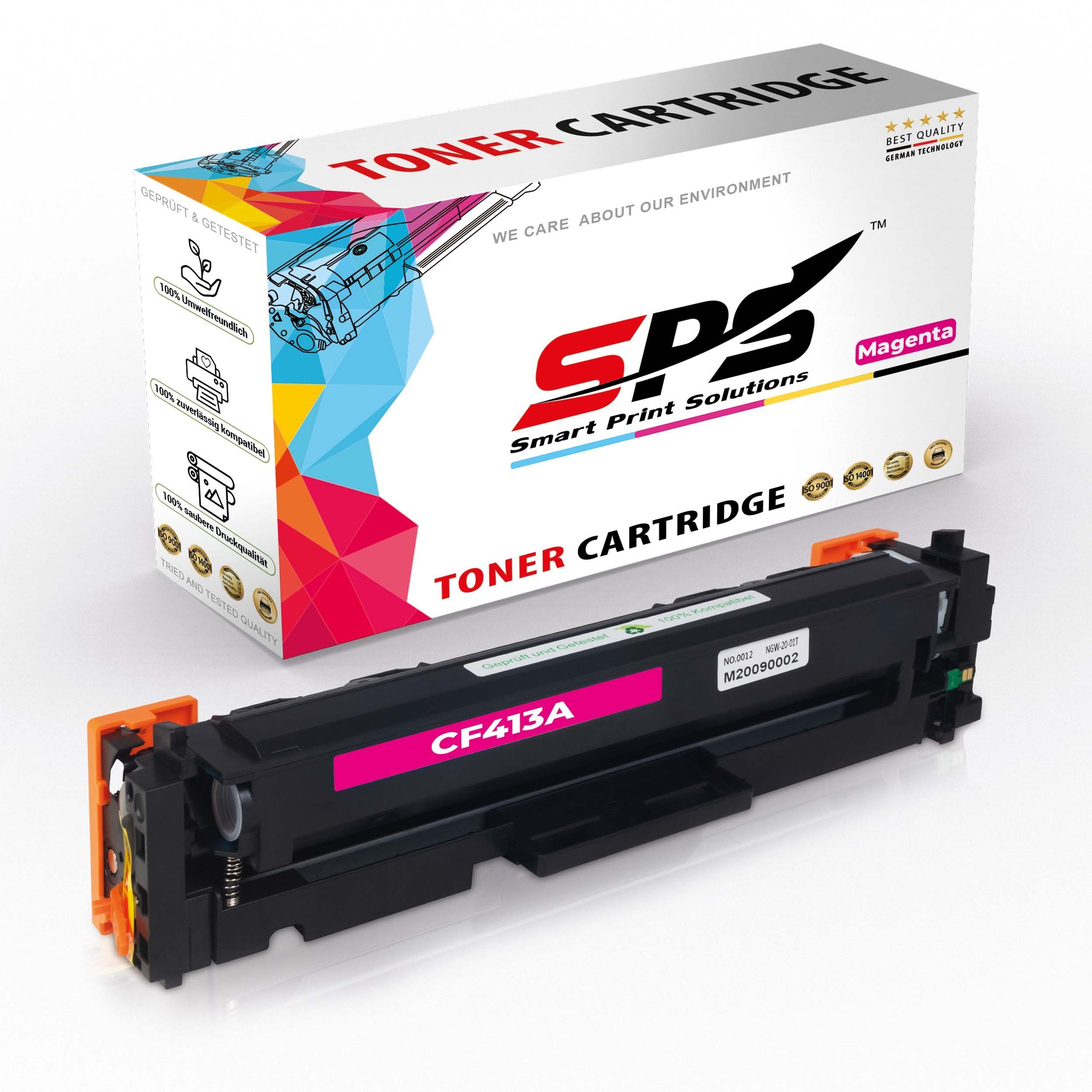 SPS Tonerkartusche Kompatibel für HP Color Laserjet Pro M452DW 410A, (1er Pack, 1-St., 1 x Toner (Für HP CF413A Magenta)
