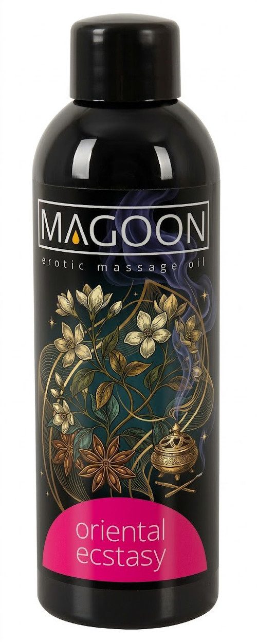 Magoon Massageöl Oriental Ecstasy Massage-Öl mit erotischem Duft - 100 ml, Mystik-Duft wie aus 1001 Nacht