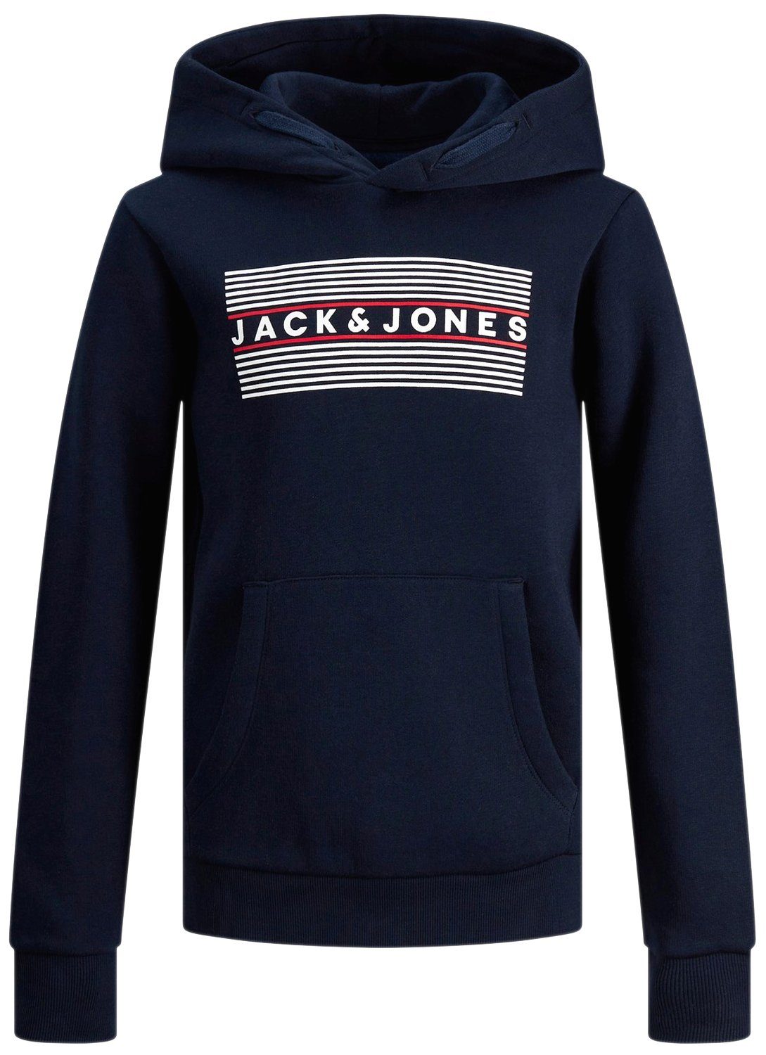 Jack & (Spar Junior Kapuzenpullover Doppelpack 22 Printaufdruck Set, Pullover Doppelpack) Mix mit Jones