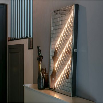 ETTLINLUX Wandspiegel Ambiloom® Mirror 800, Wandspiegel mit dekorativer Beleuchtung