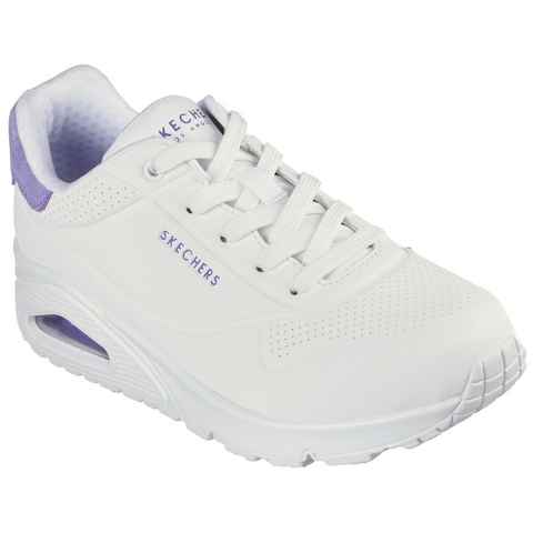 Skechers UNO - POP BACK Sneaker Freizeitschuh, Halbschuh, Schnürschuh komfortabler Skech-Air Funktion