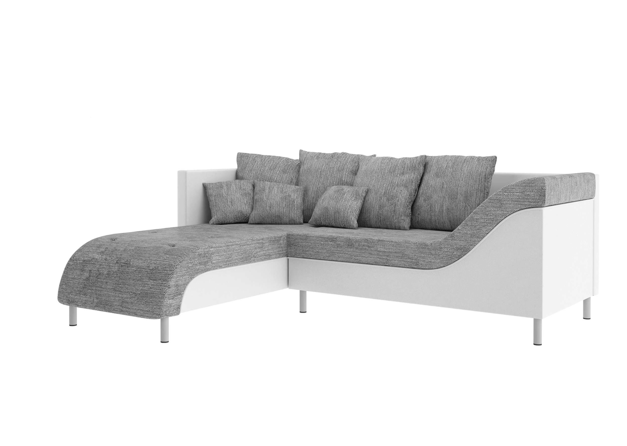 Ecksofa Europa rechts Design, Kissen, bestellbar, oder links Stylefy inklusive made L-Form, in Modern Eckcouch, Cindy, mane