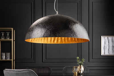 riess-ambiente Hängeleuchte »GLOW 70cm schwarz / gold«, ohne Leuchtmittel, Wohnzimmer · Metall · Esszimmer · Modern Design