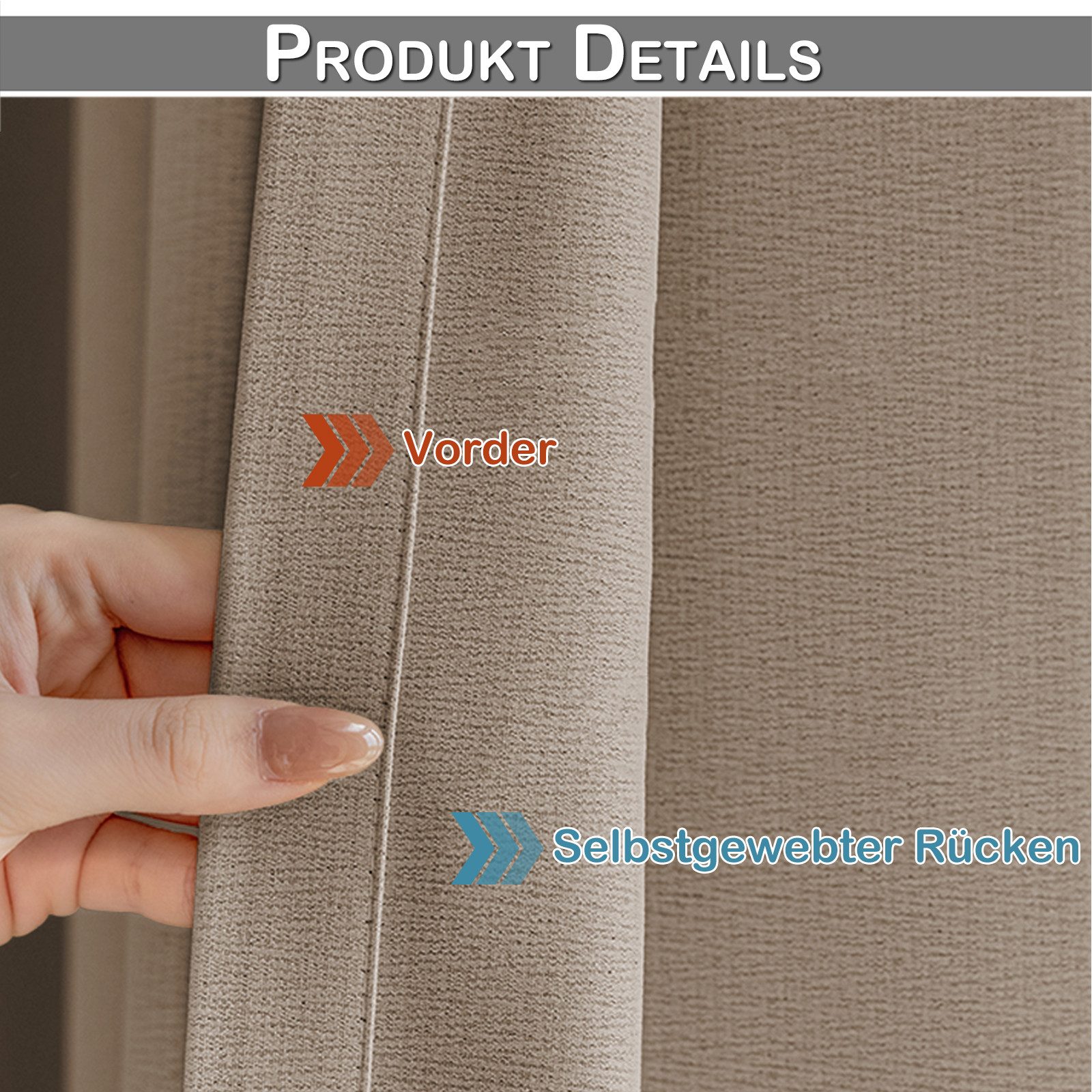 SERBASIC Gardine Extra Breite Gardine, Blickdicht günstig online kaufen