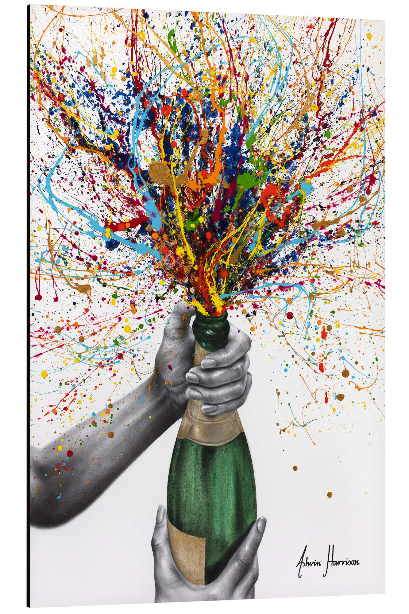 Alu-Dibond-Druck Ashvin Harrison