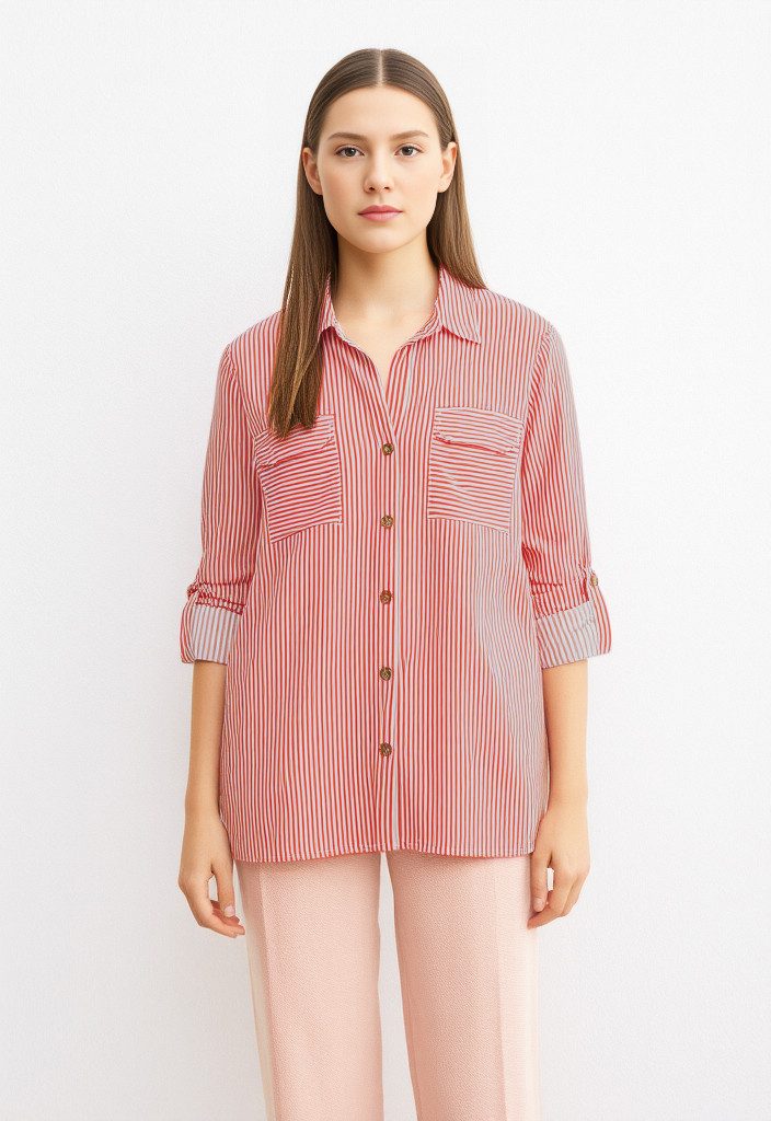 Vero Moda Hemdbluse VMBUMPY L/S SHIRT günstig online kaufen