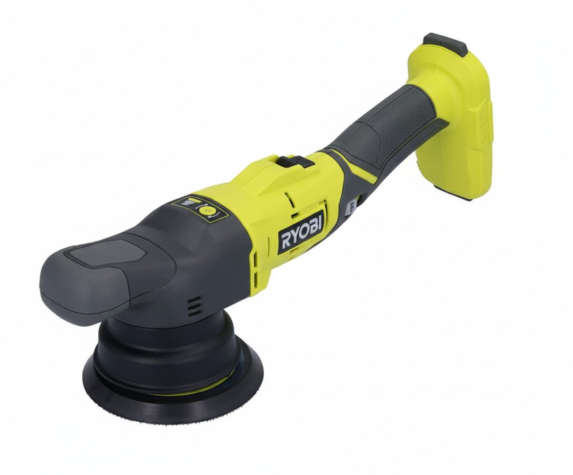 RYOBI Akku-Poliermaschine Ryobi Poliermaschine 18V 125mm 7500 U/min kompakt ohne Akku