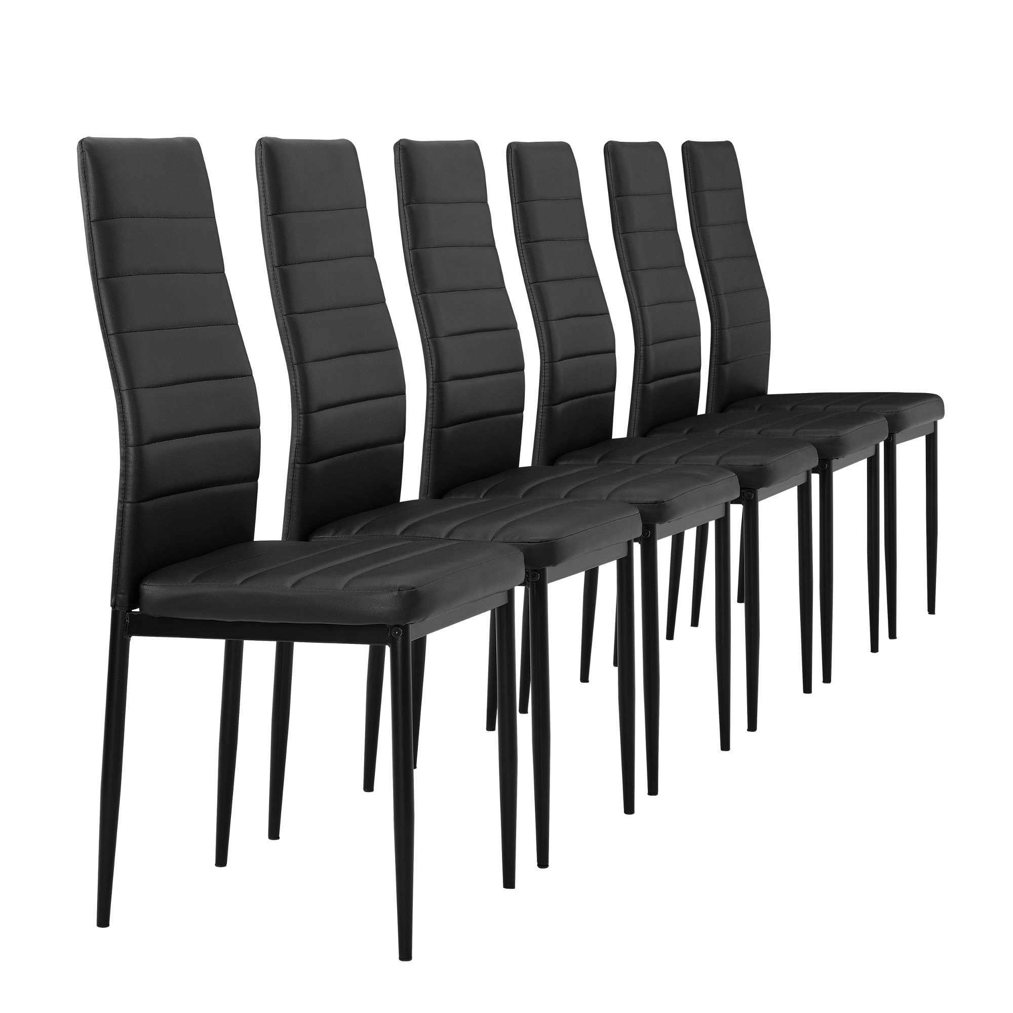en.casa Esszimmerstuhl (Set), »Lidköping« Polsterstuhl 6er günstig online kaufen