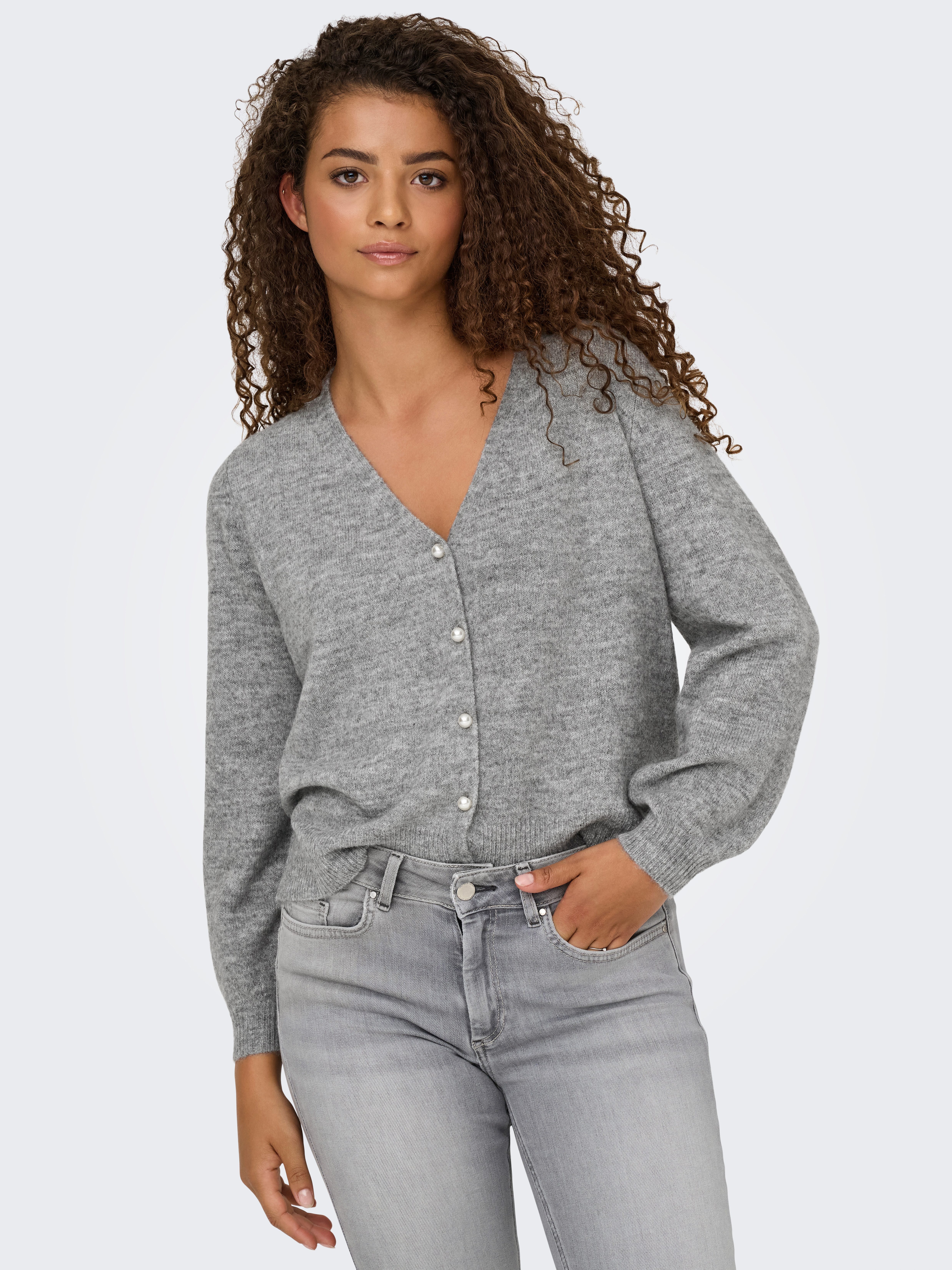 ONLY Strickjacke ONLADELE LS LACE MIX REVERS CARDI CC KNT günstig online kaufen