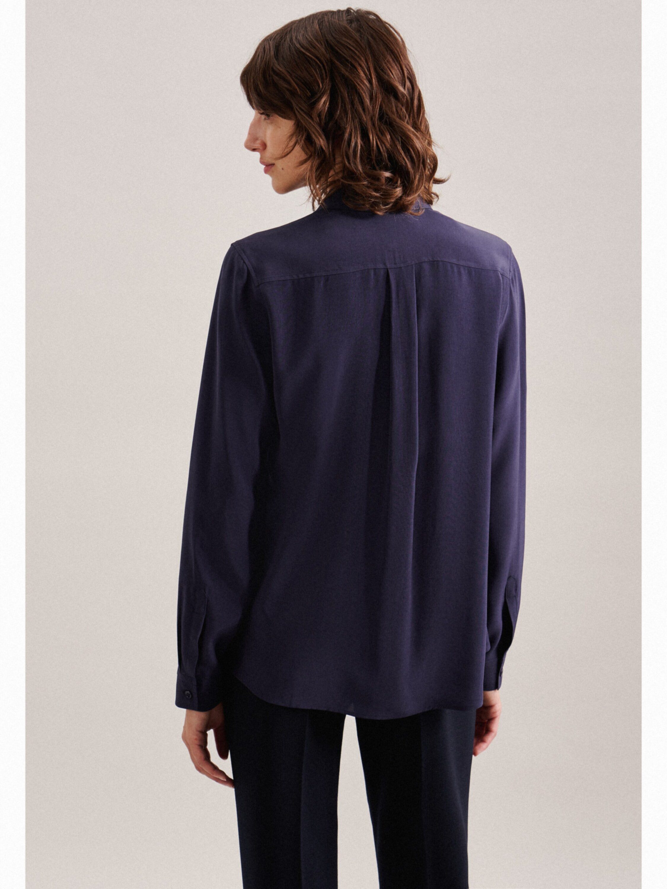 seidensticker Langarmbluse (1-tlg) Falten günstig online kaufen