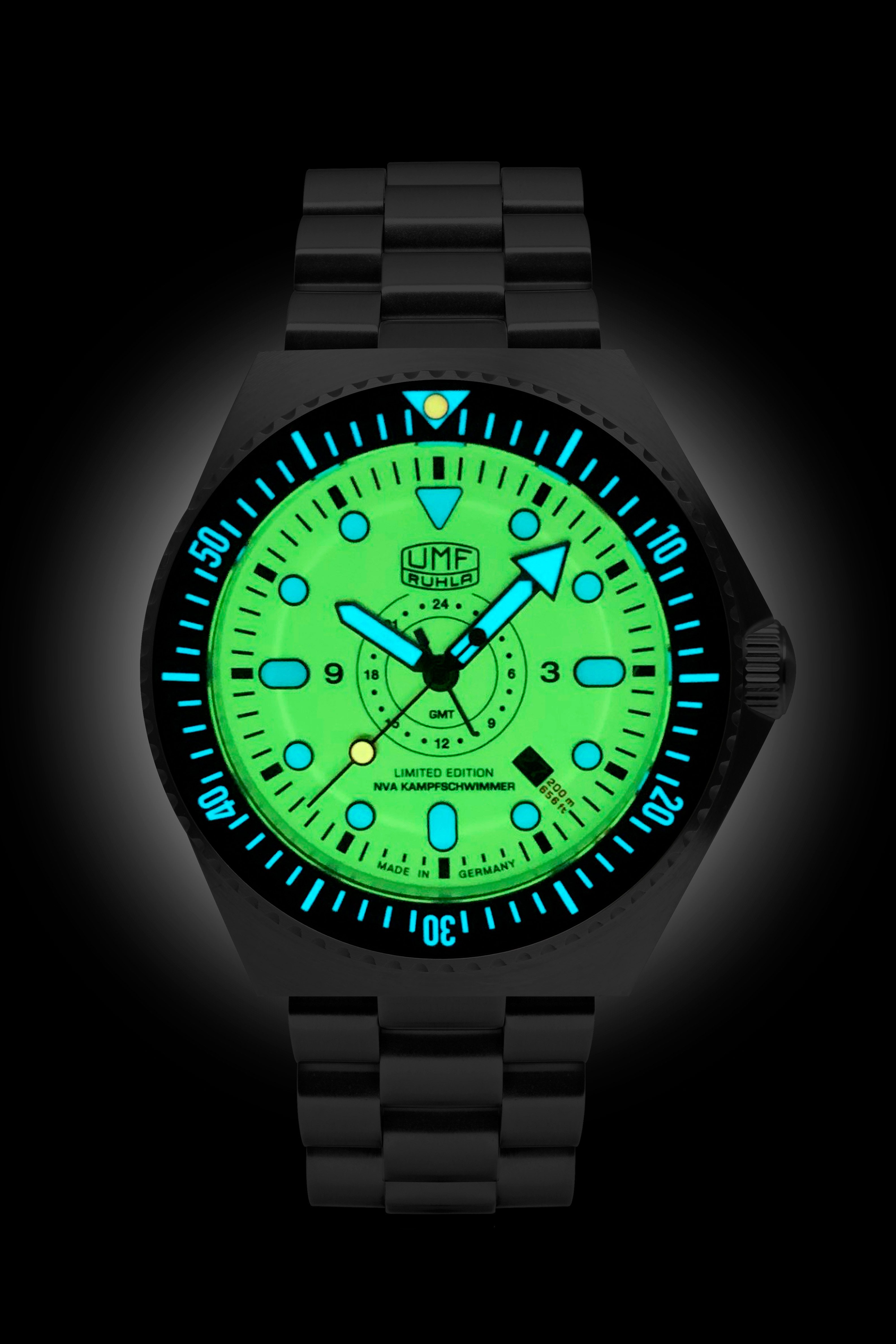 UMF Ruhla Automatikuhr 1932M-5, Herrenuhr Limited Edition - NVA Kampfschwim günstig online kaufen